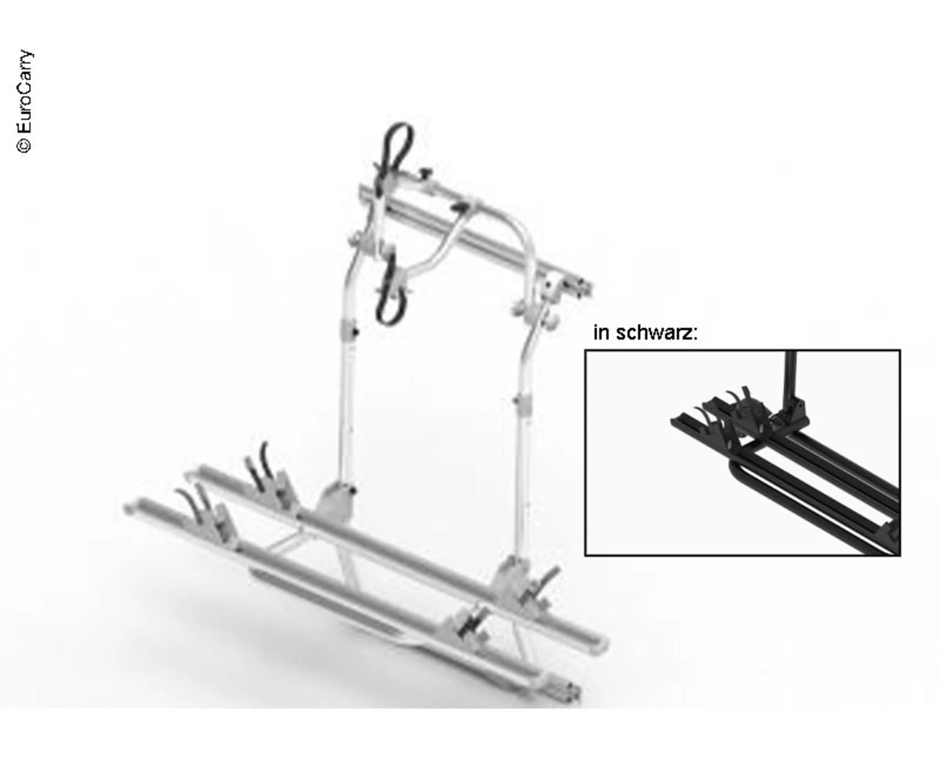 Euro Carry Heckträger für MB-Sprinter für 2.Räder, schwarz Euro Carry Heckträger für MB-Sprinter für 2.Räder, schwarz