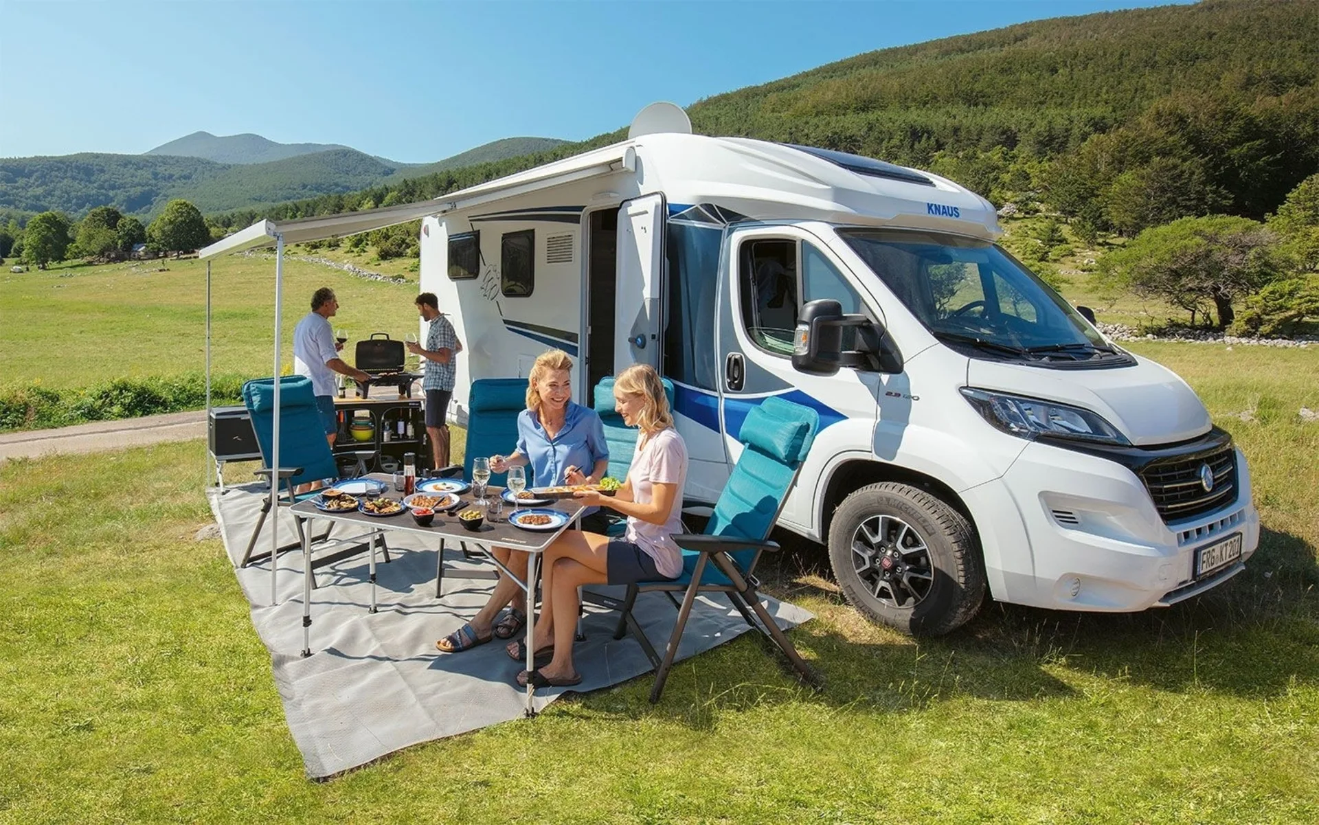 Berger Livenza Table de camping foncée Gr. 2