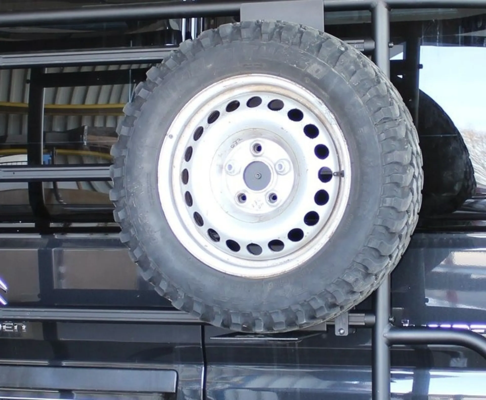EuroCarry Reserveradhalter für Heckträger VW T5/6, Ducato, Jumper und Boxer