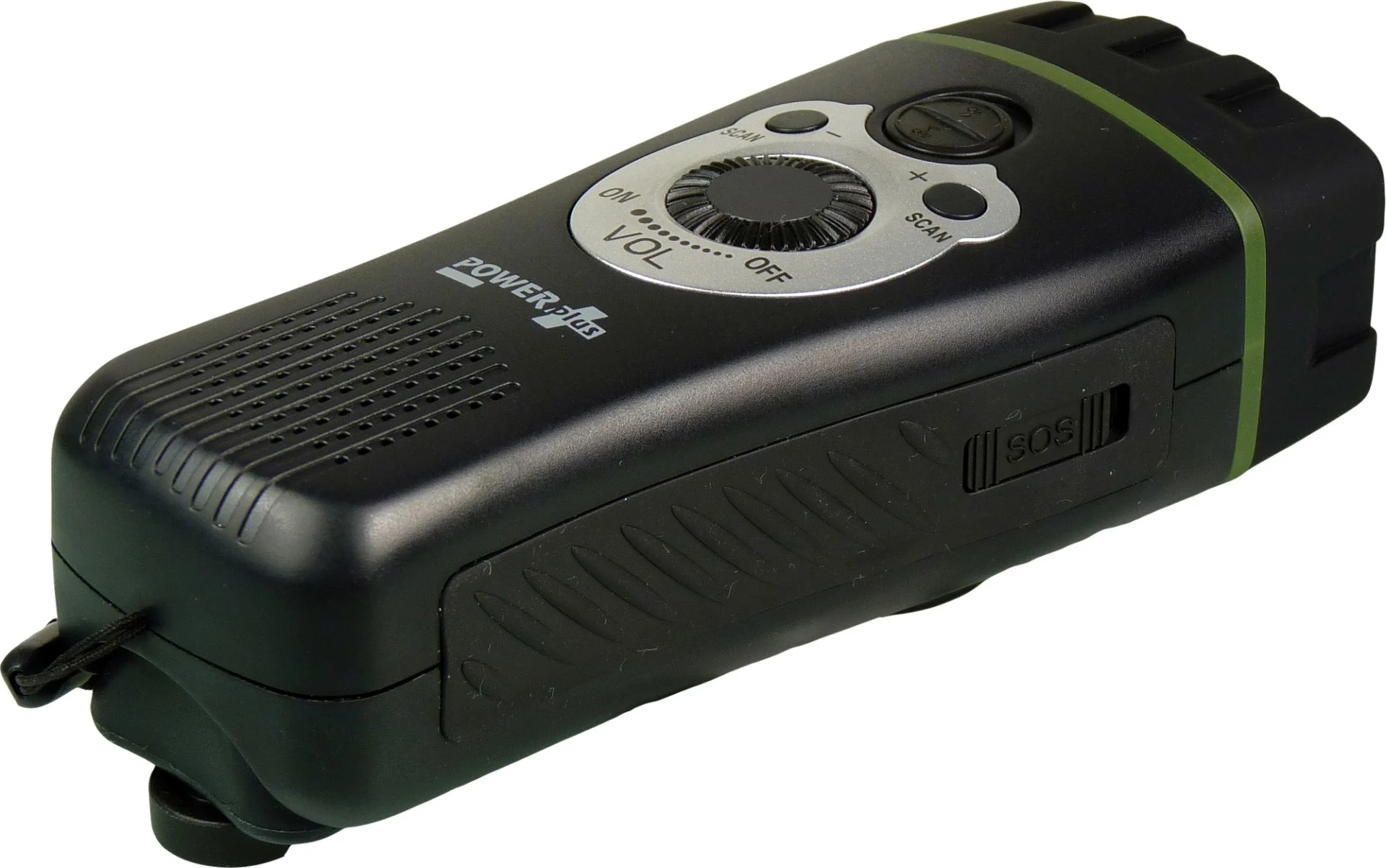 PowerPlus Wolf Dynamo USB LED Taschenlampe und Radio 3,6 V 80 mAh