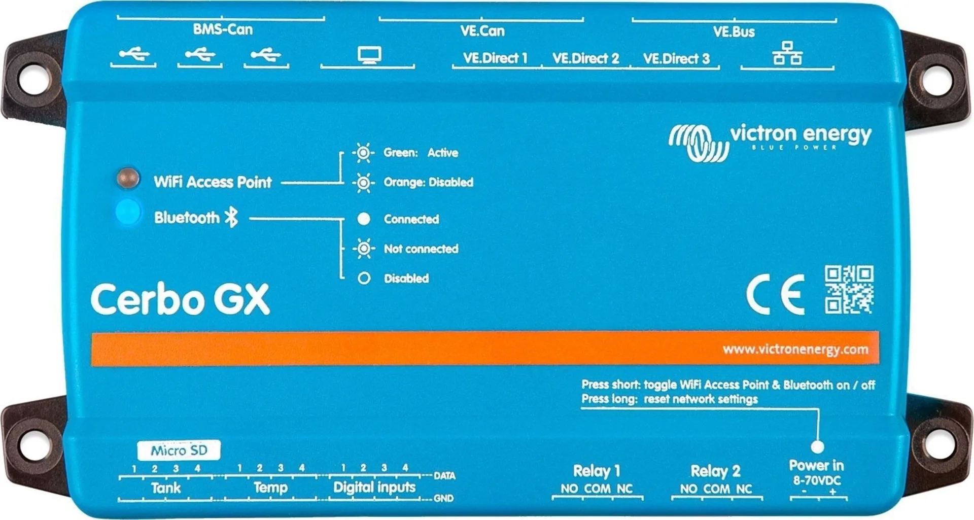Victron Cerbo GX Batterie-Monitorsystem