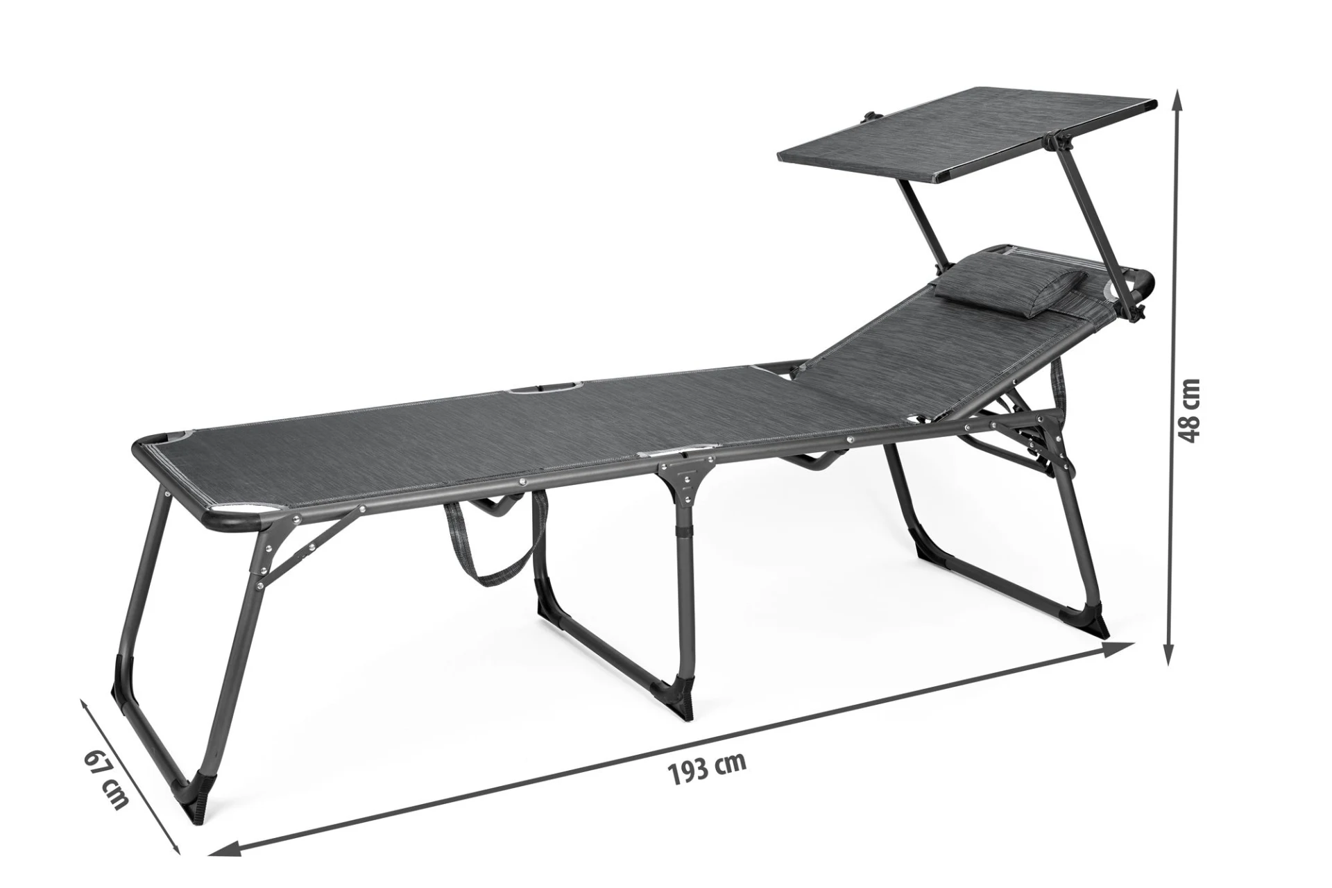 Berger Slimline Tripode Bain de soleil Anthracite