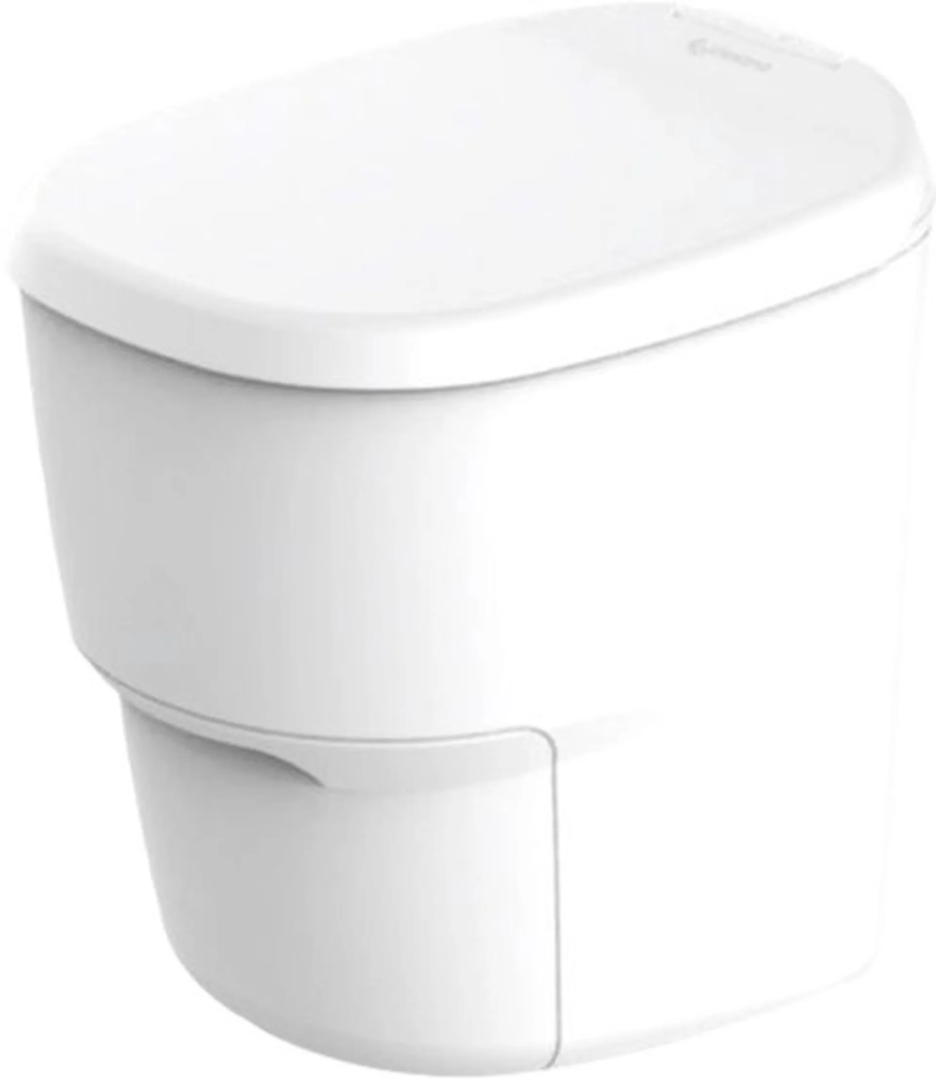 Clesana Toilette C1 avec adaptateur L Toilette à poche Toilette sèche 12 V