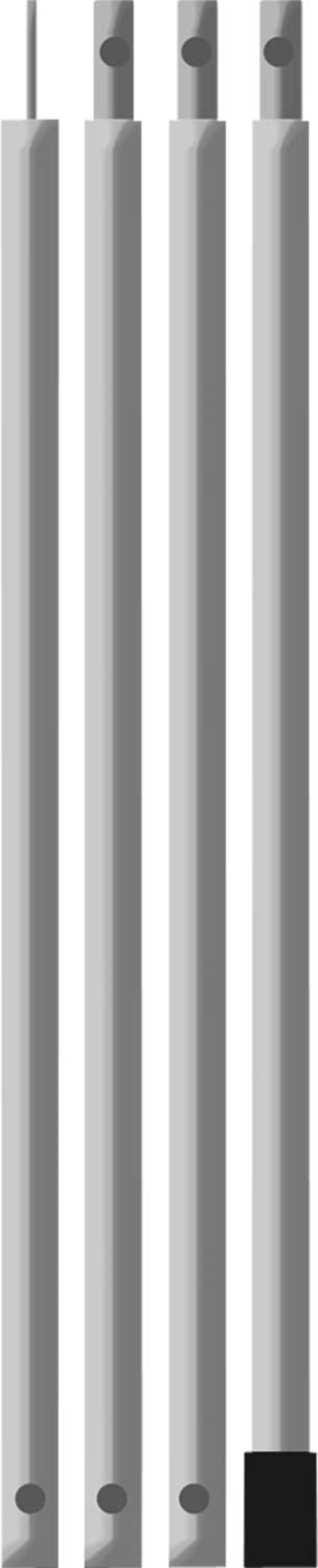 Barre de redressement en aluminium Bent Barre de redressement en aluminium Bent
