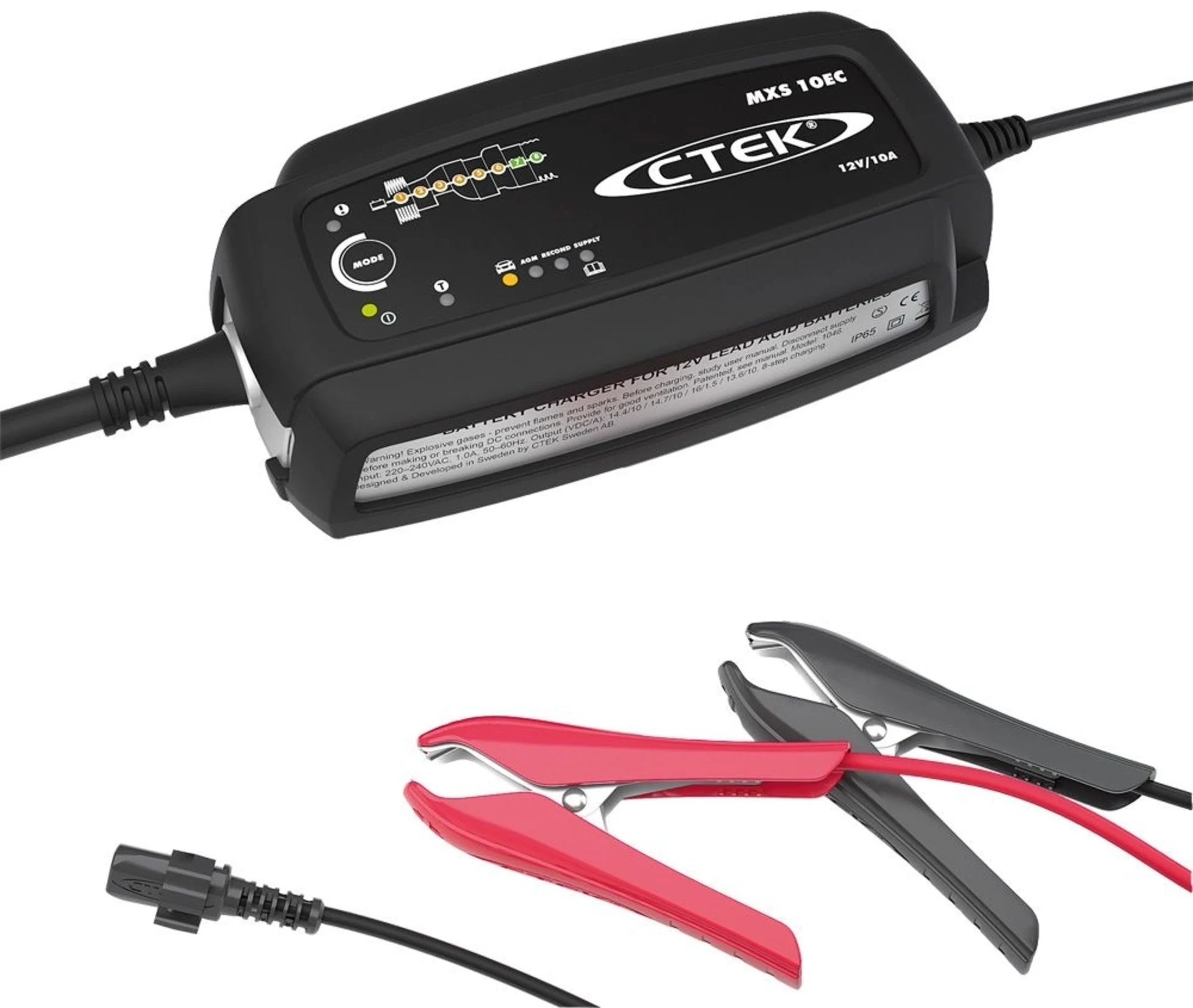 CTEK - Batterieladegerät 12V 10A Profi 197x93x49mm, mit 4m Kabel und Gummischutzhülle CTEK - Batterieladegerät 12V 10A Profi 197x93x49mm, mit 4m Kabel und Gummischutzhülle