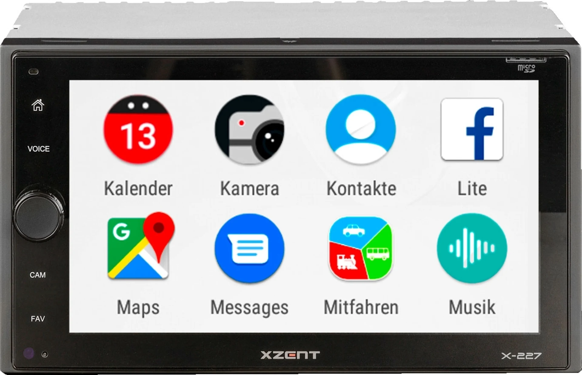 Xzent X-227 DAB+ Infotainmentsystem inkl. Apple CarPlay