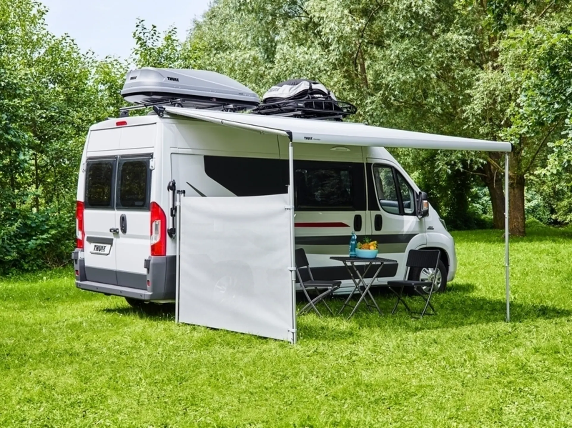 Thule Windscreen protection contre le vent et les regards indiscrets