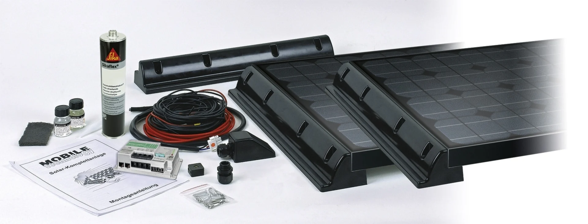 Büttner Elektronik Power Line MT 340-2 Solar-Komplettanlage 2 x 170 W