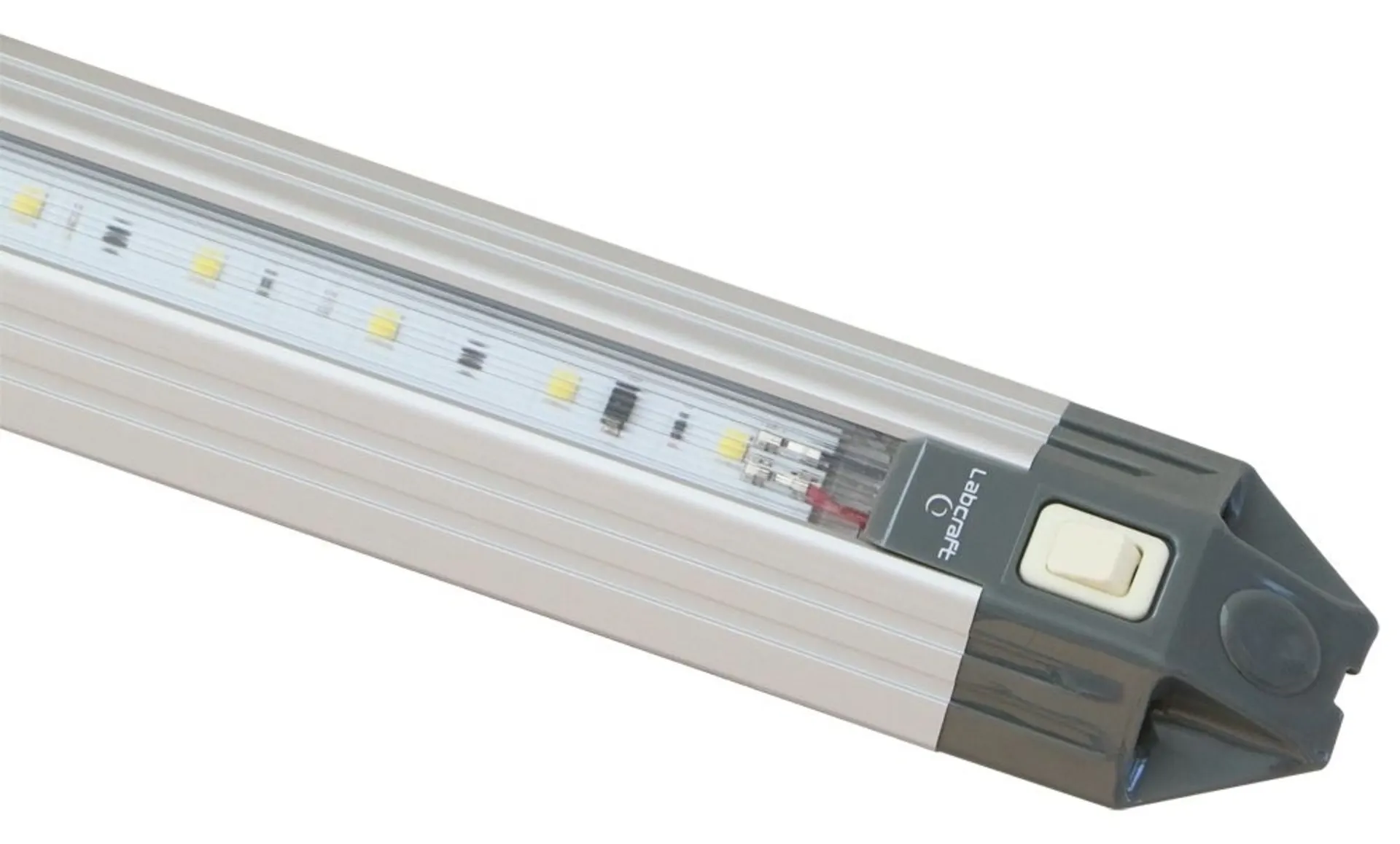 LED Aussen-/Innenleuchte NEBULA 24V 48LEDs 1124x44x15mm, IP66, 1280lm mit Schalter LED Aussen-/Innenleuchte NEBULA 24V 48LEDs 1124x44x15mm, IP66, 1280lm mit Schalter