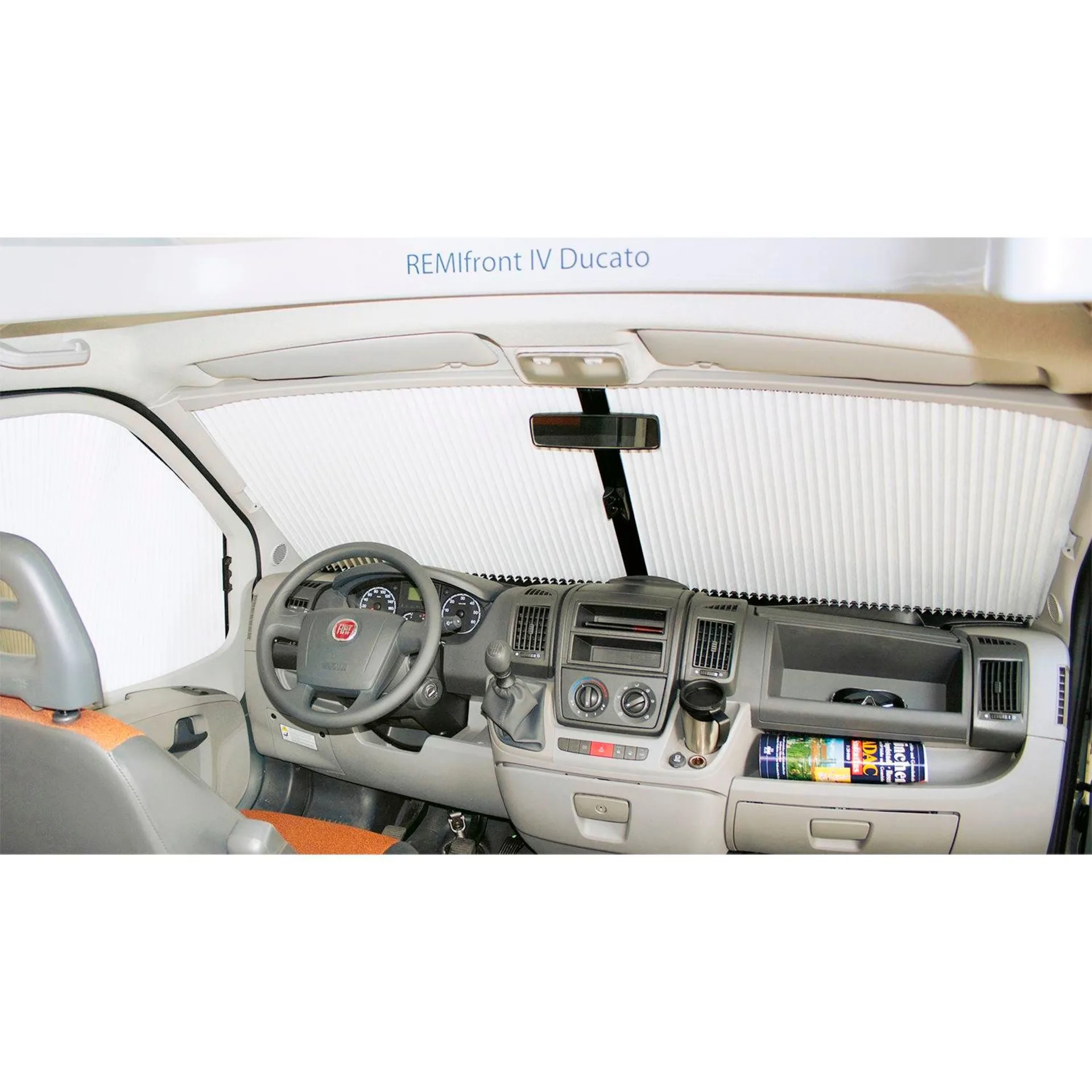 Remis Fahrerhausverdunkelung REMIfront IV Frontscheibe (Links- und Rechtslenker / ohne Sensoren) für Fiat Ducato (Modell X290) ab 2014
