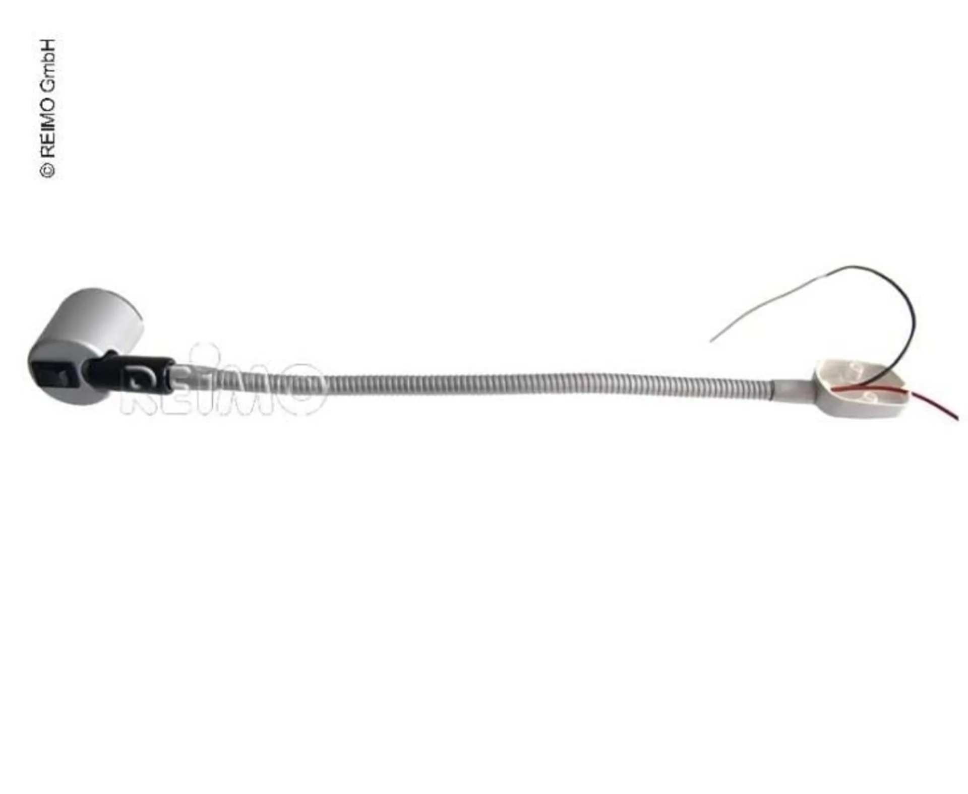 LED-Leseleuchte 12V/1W mattsilber 330mm Festanbau LED-Leseleuchte 12V/1W mattsilber 330mm Festanbau
