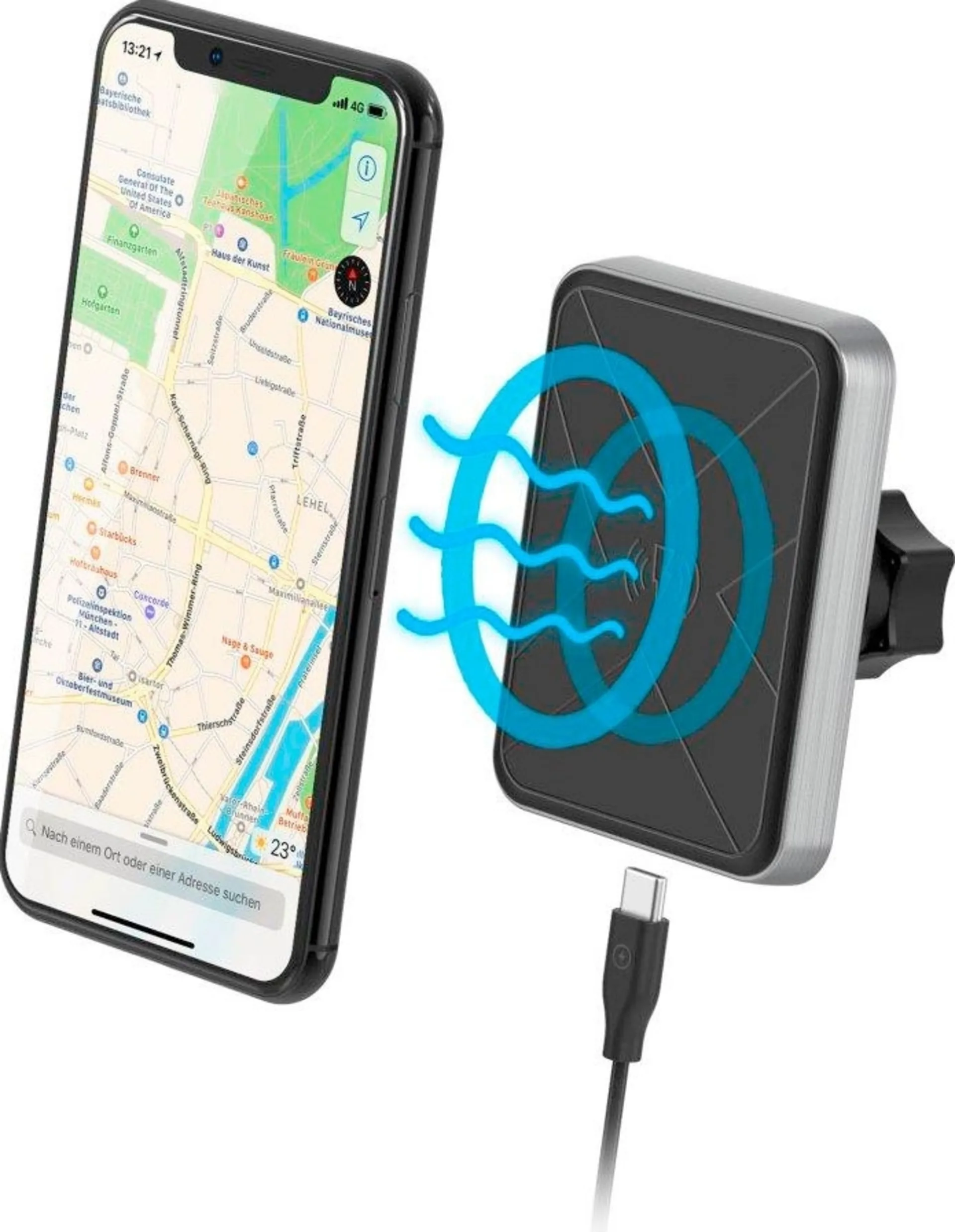 XLayer Magfix Smartphone Wireless Charging Erweiterungsset