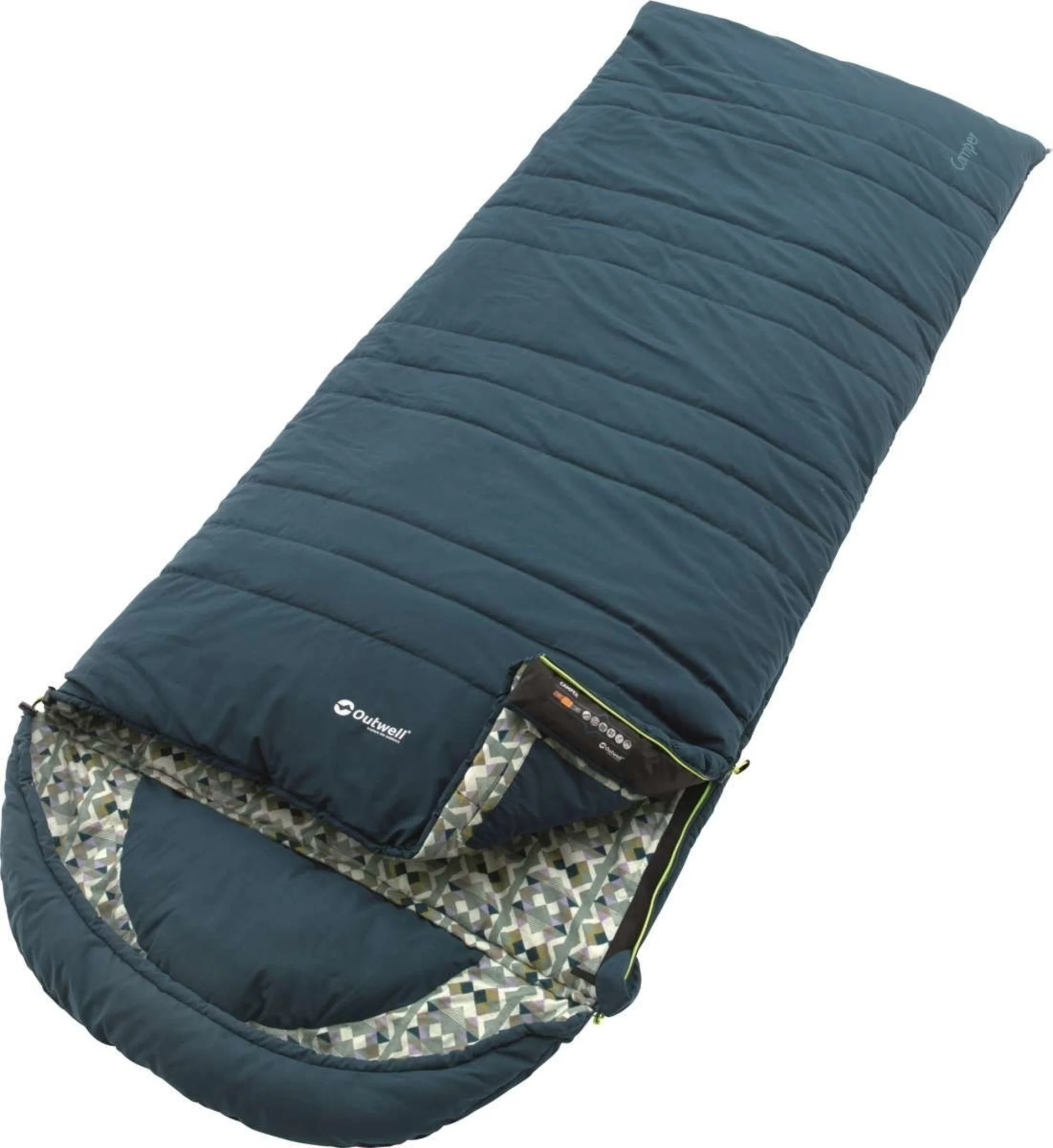 Outwell Deckenschlafsack Camper links