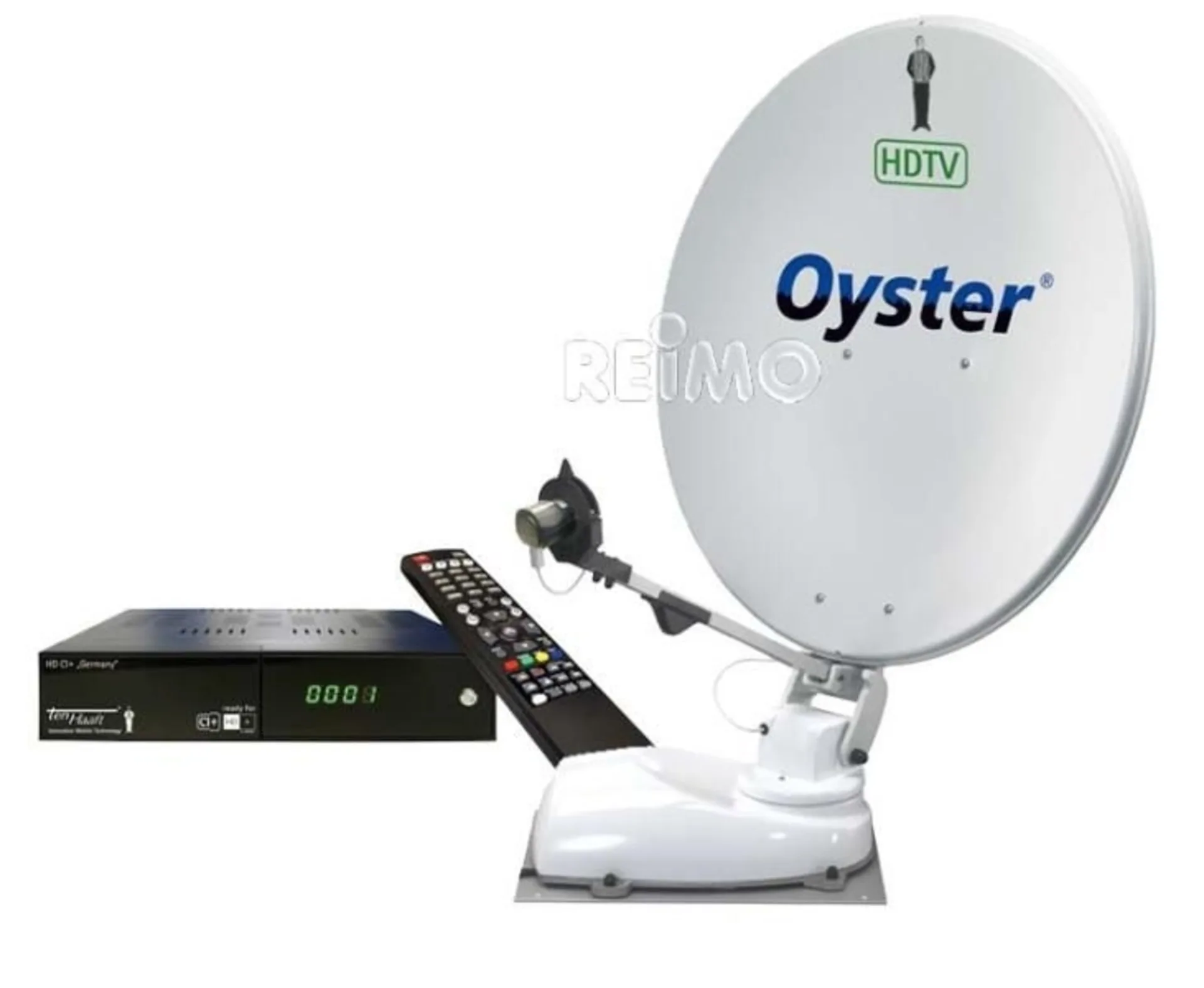 Oyster 65CI+ HD avec Skew Twin LNB