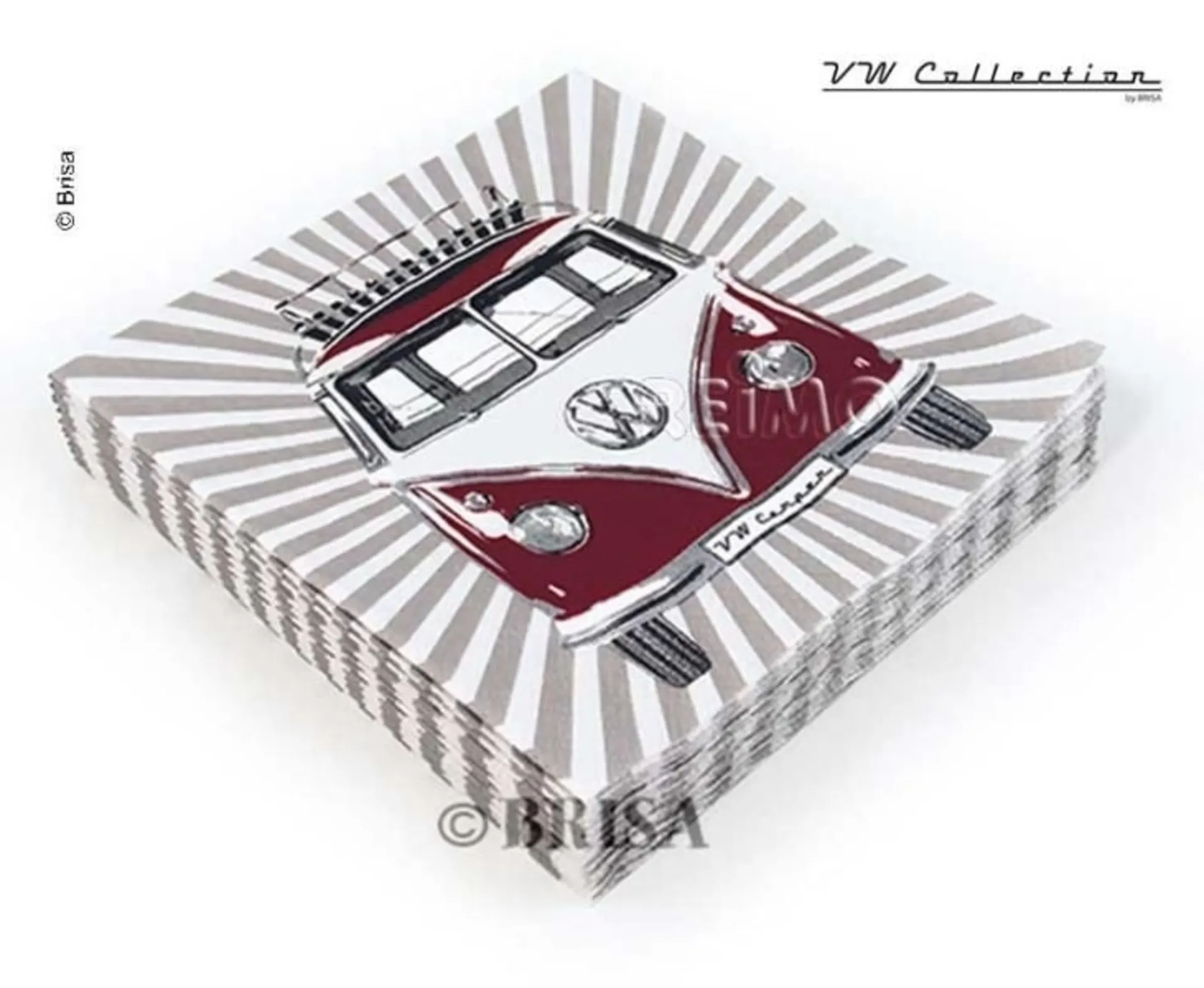 VW Collection Servietten "SAMBA STRIPES", 20 Stk.