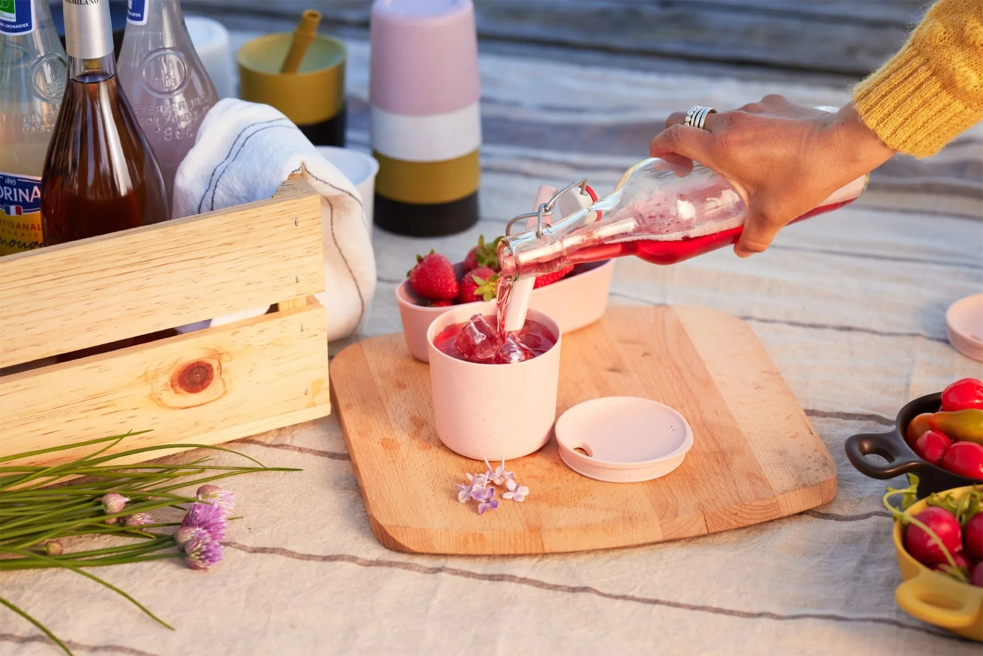 Light My Fire MyCup'n Lid short gobelet crème Light My Fire MyCup'n Lid short gobelet crème