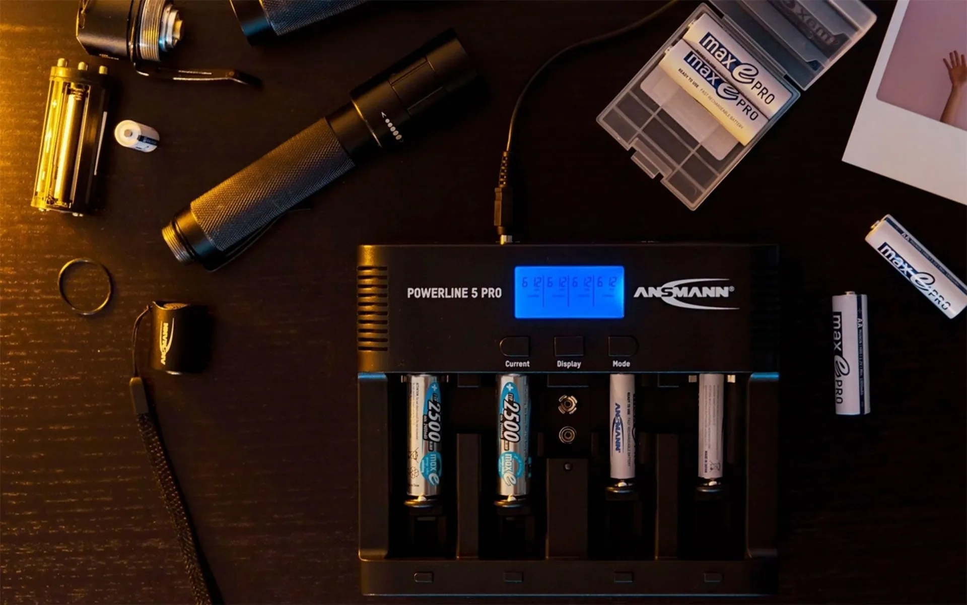 Ansmann Powerline 5 Pro Chargeur de piles rechargeables