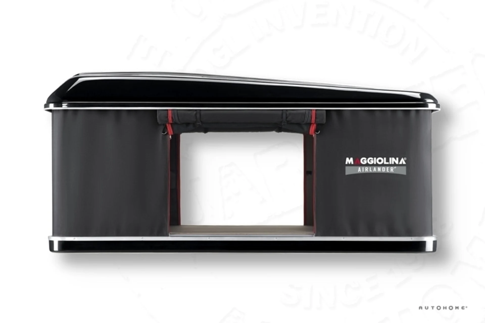Tente de toit à coque rigide AUTOHOME 1.0 - Tissu carbone - Coque noire - Small Tente de toit à coque rigide AUTOHOME 1.0 - Tissu carbone - Coque noire - Small