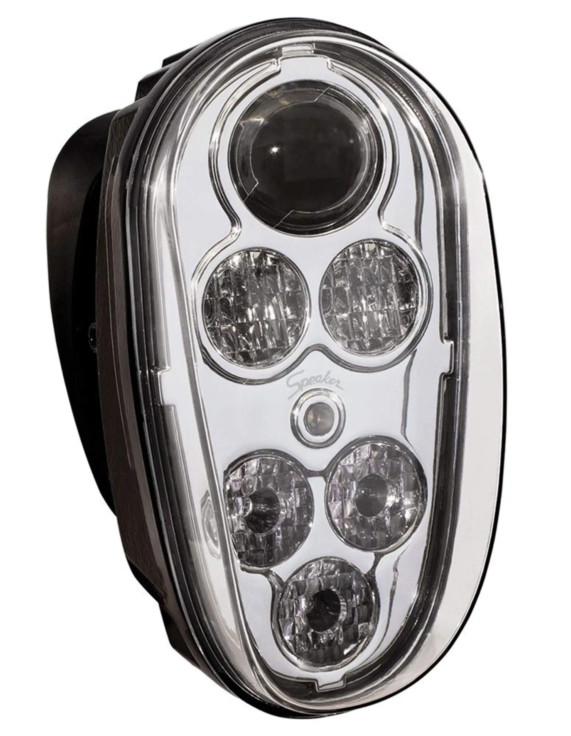 JW Speaker 515 LED-Abblendscheinwerfer 4 x 8“ 108 x 195 mm, chrom, 12 - 48 V, E-geprüft, IP67