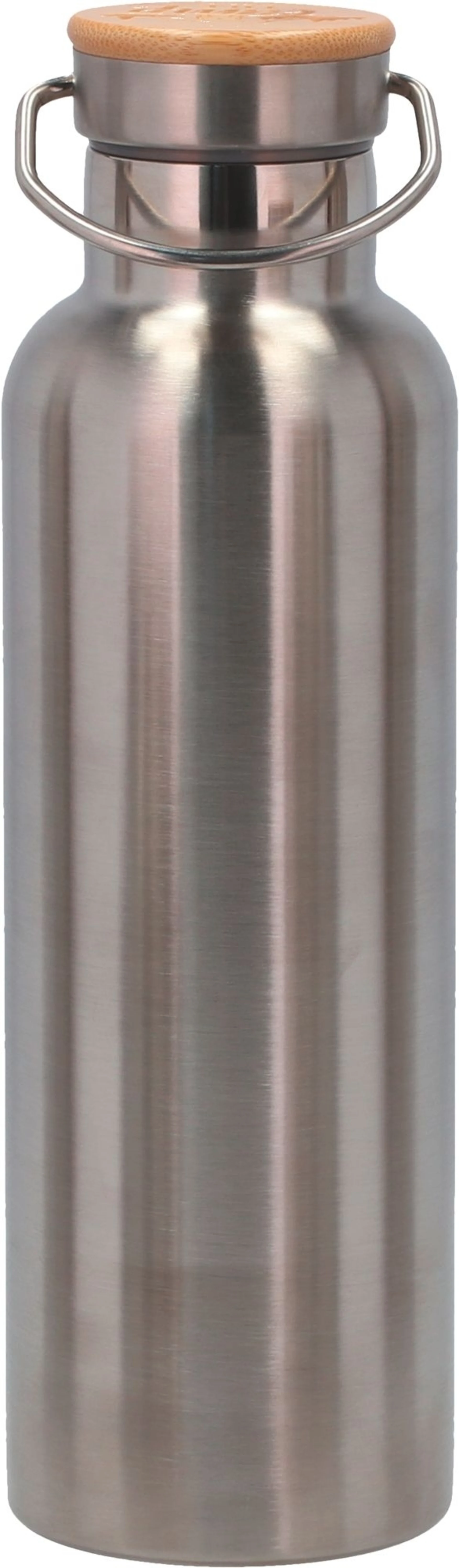 Camplife Isolierflasche mit Bambusdeckel 750 ml