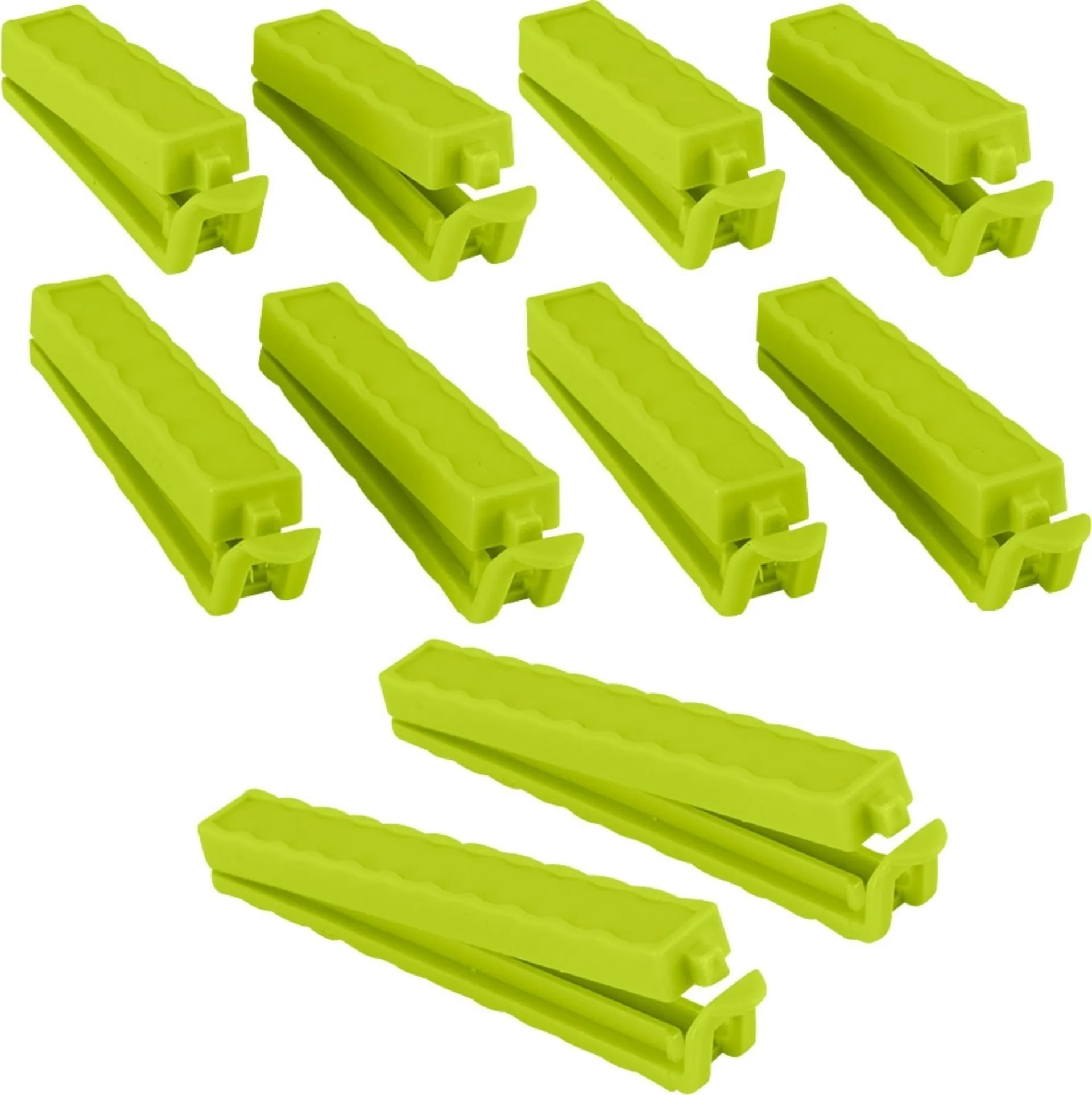 Metaltex clips pour sacs, set de 10 pièces