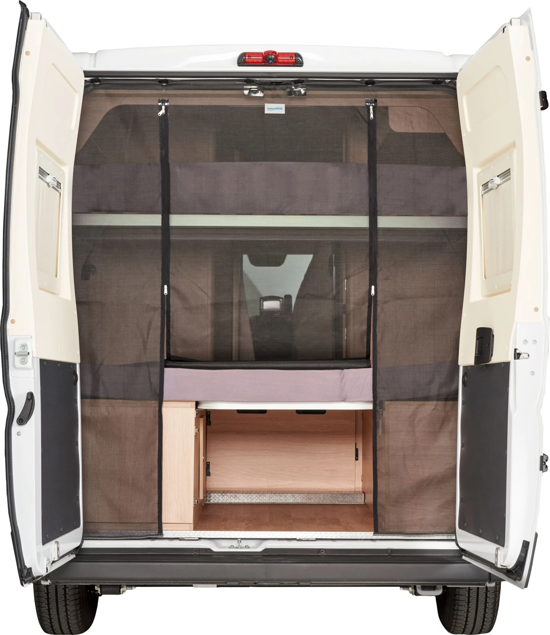 Rideau anti-insectes Hindermann pour hayon arrière Renault Master 2024 Rideau anti-insectes Hindermann pour hayon arrière Renault Master 2024