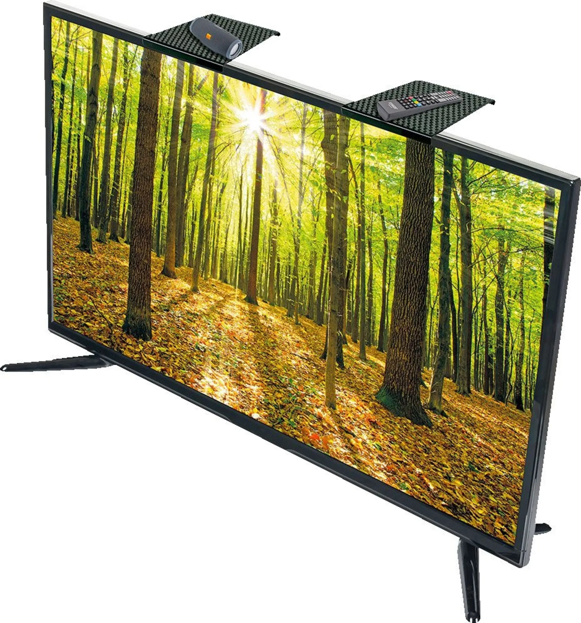 Schwaiger TV Ablagesystem 2 x 6"