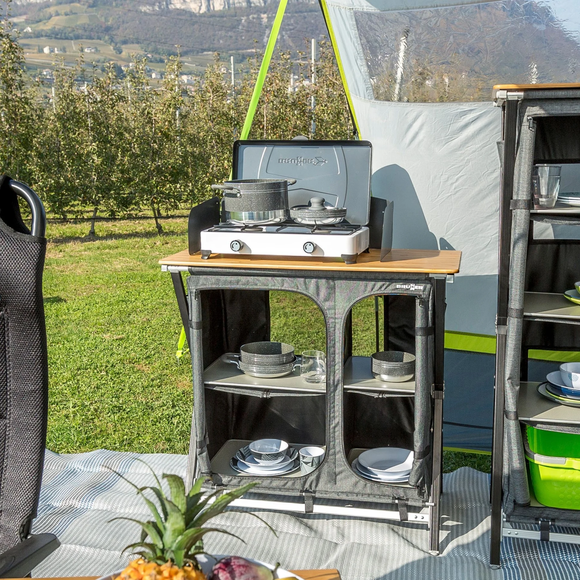Brunner Mercury Cross Square Cooker HWT Küchenbox