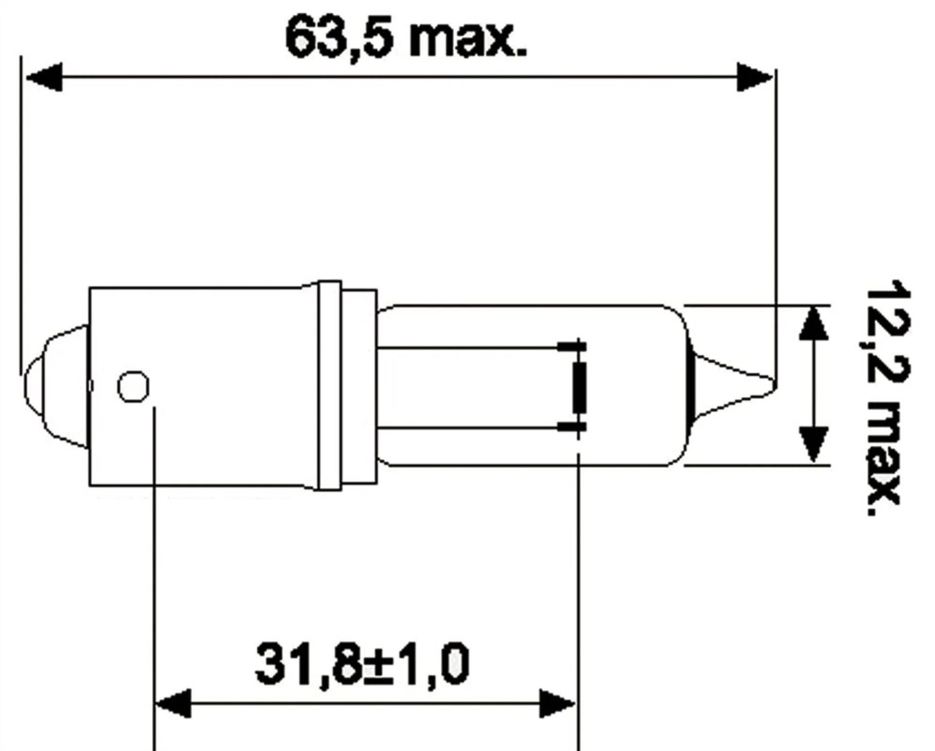 Jahn Glühlampe Halogen 12V 50W