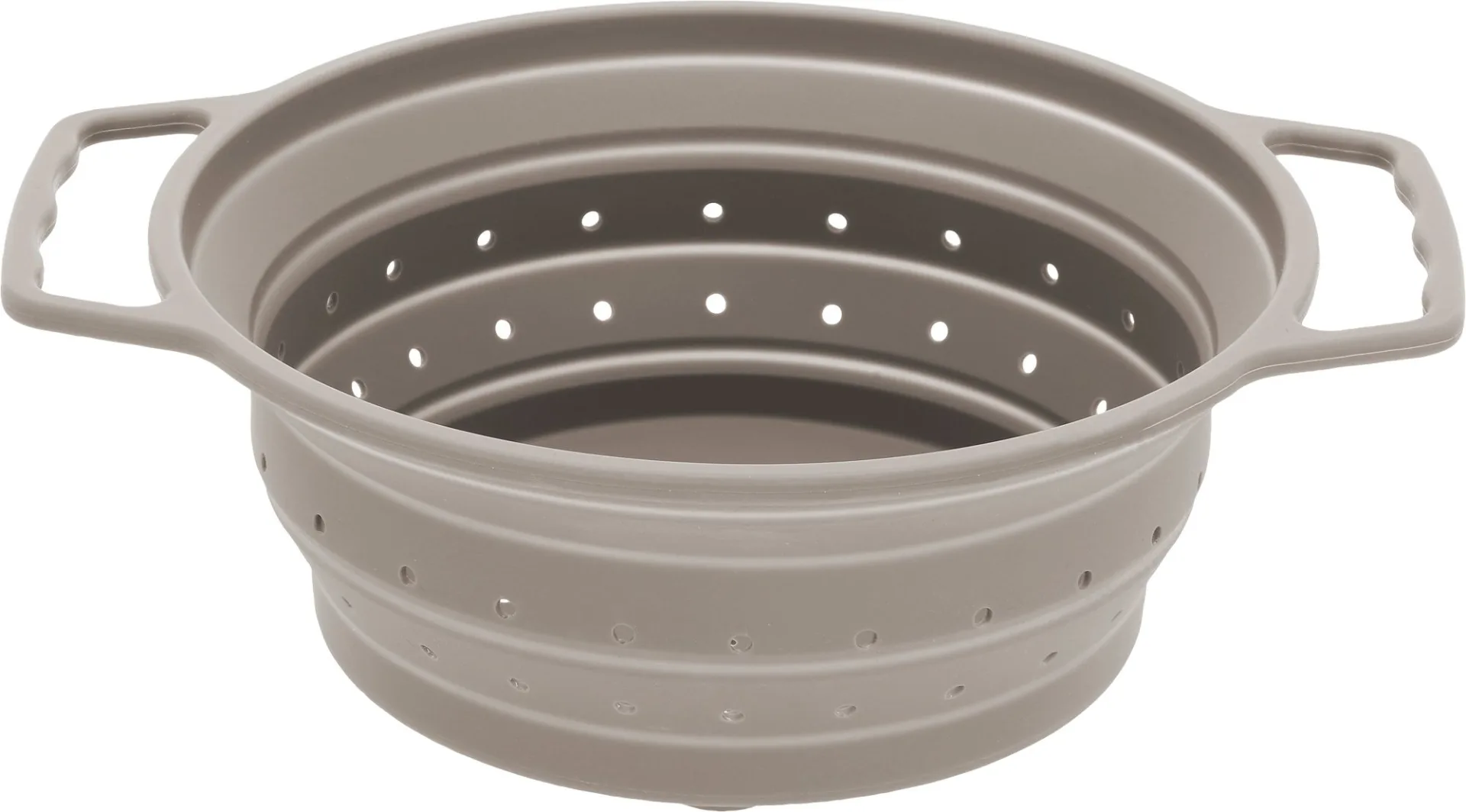 Berger Küchensieb faltbar Größe L (⌀ 25,5 cm) grau