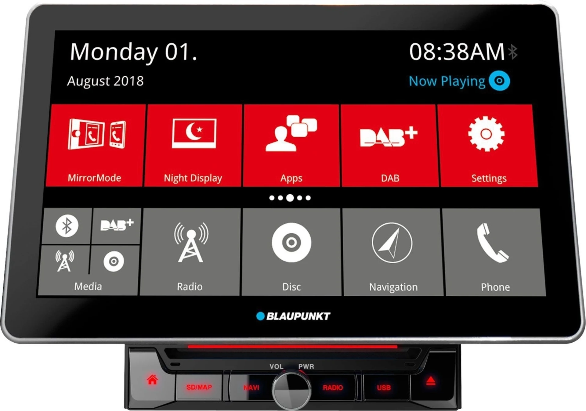 Blaupunkt Hamburg 990 DAB Europe Truck-Camper Système de navigation multimédia haut de gamme au format tablette