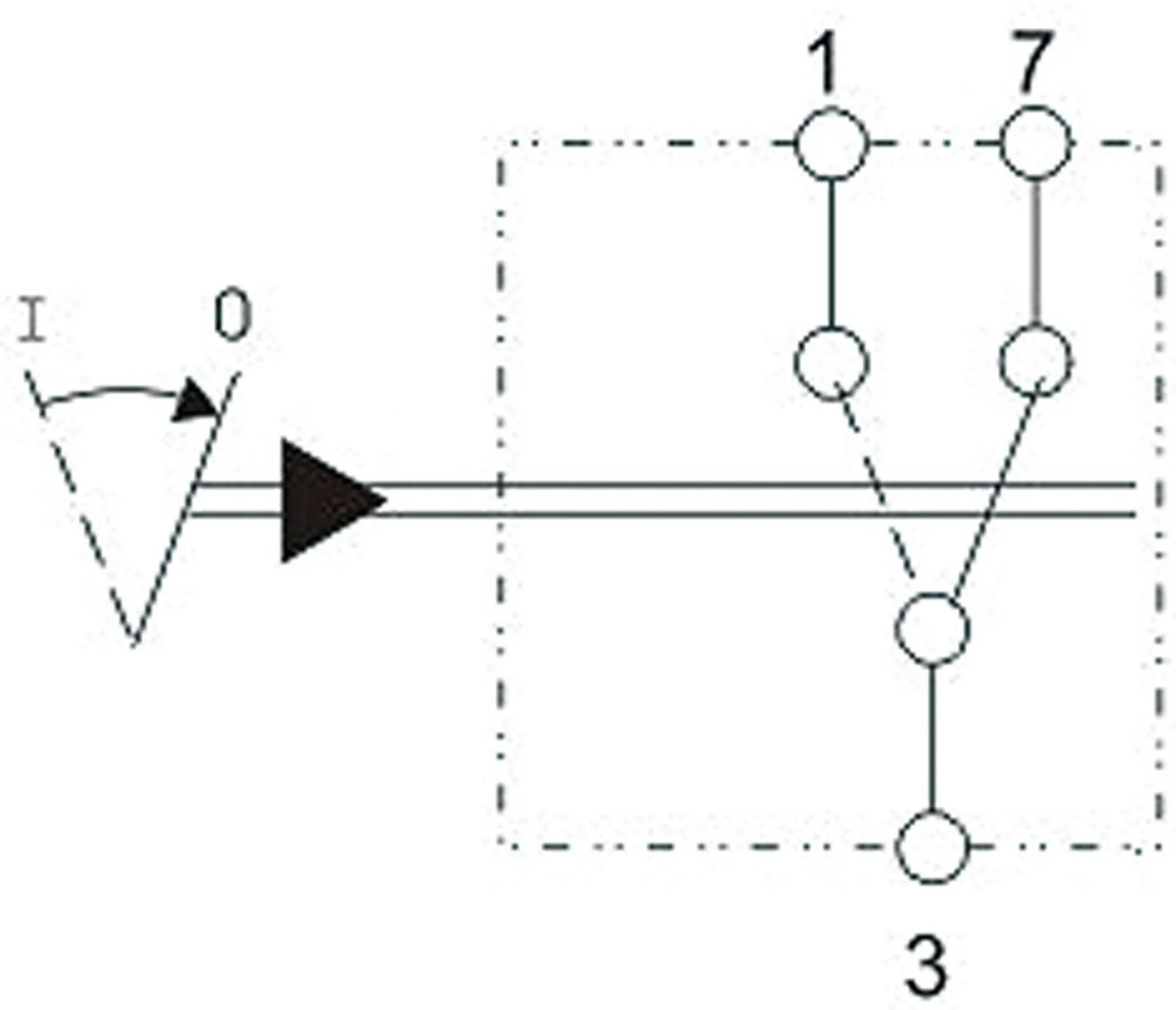 Steckdose 13-pol. 12V mit 2x Microschalter