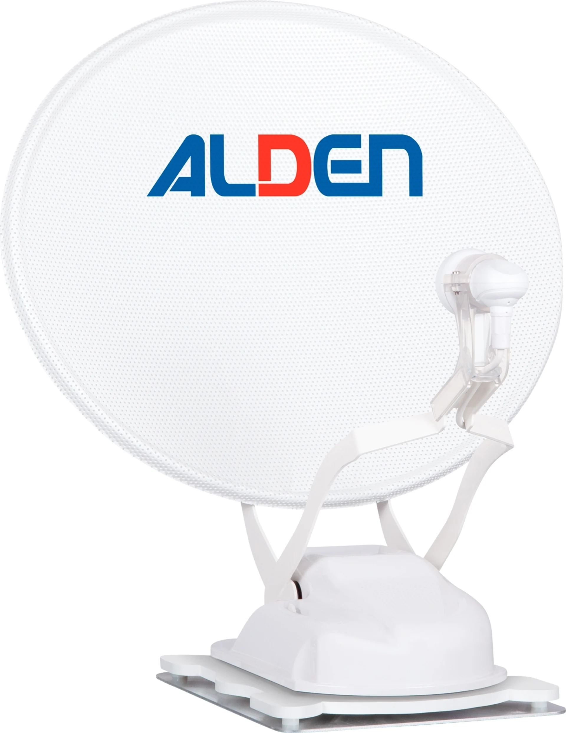 Alden Onelight 60 HD EVO Ultrawhite Système satellite entièrement automatique à LNB unique, y compris module de commande S.S.C. HD blanc