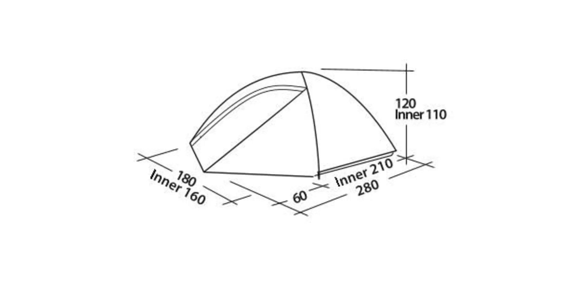 Meteor 300 Rustic Green Easy Camp
