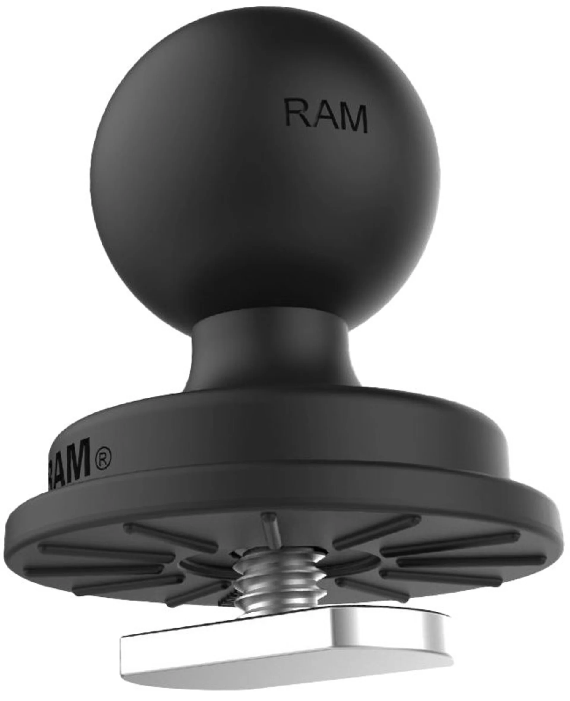 RAM Mounts Track Ball für Tough-Track, B-Kugel (1“) mit T-Slot zur Schienenbefestigung