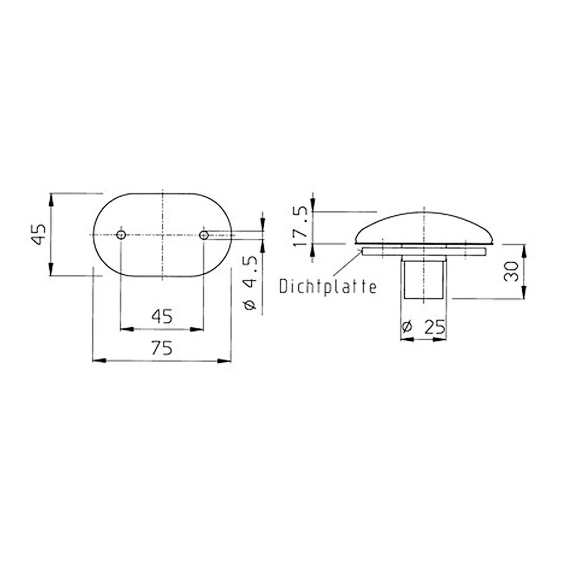 Jokon PL 2000 Begrenzungsleuchte 12V Jokon PL 2000 Begrenzungsleuchte 12V