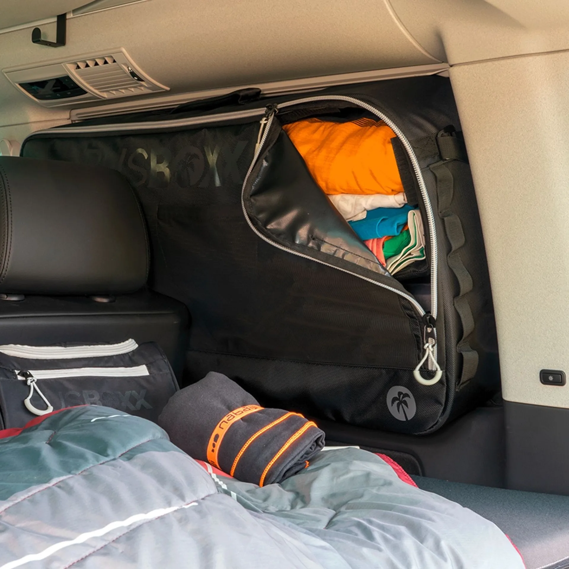 BusBoxx WindowBOXX Fenstertasche für Fahrerseite / Beifahrerseite 50 Liter für T5 / T6 / T6.1