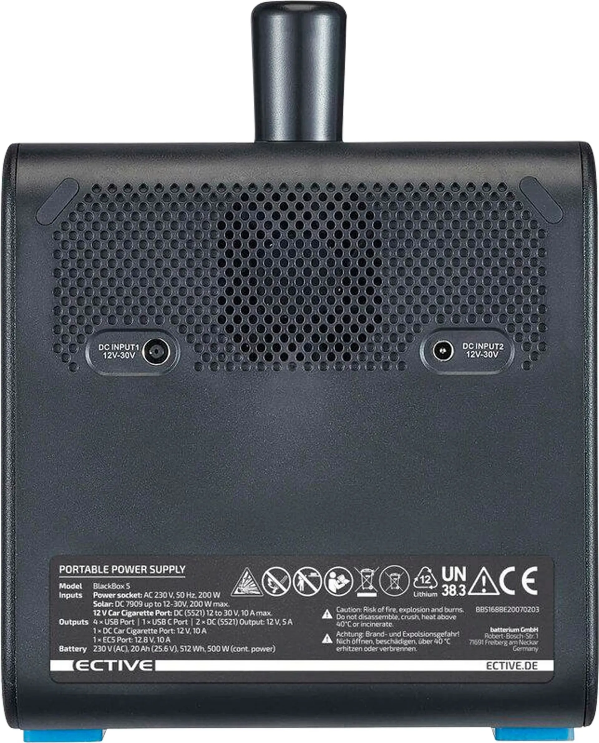 ECTIVE BlackBox 5 Powerstation 500 W 512 Wh
