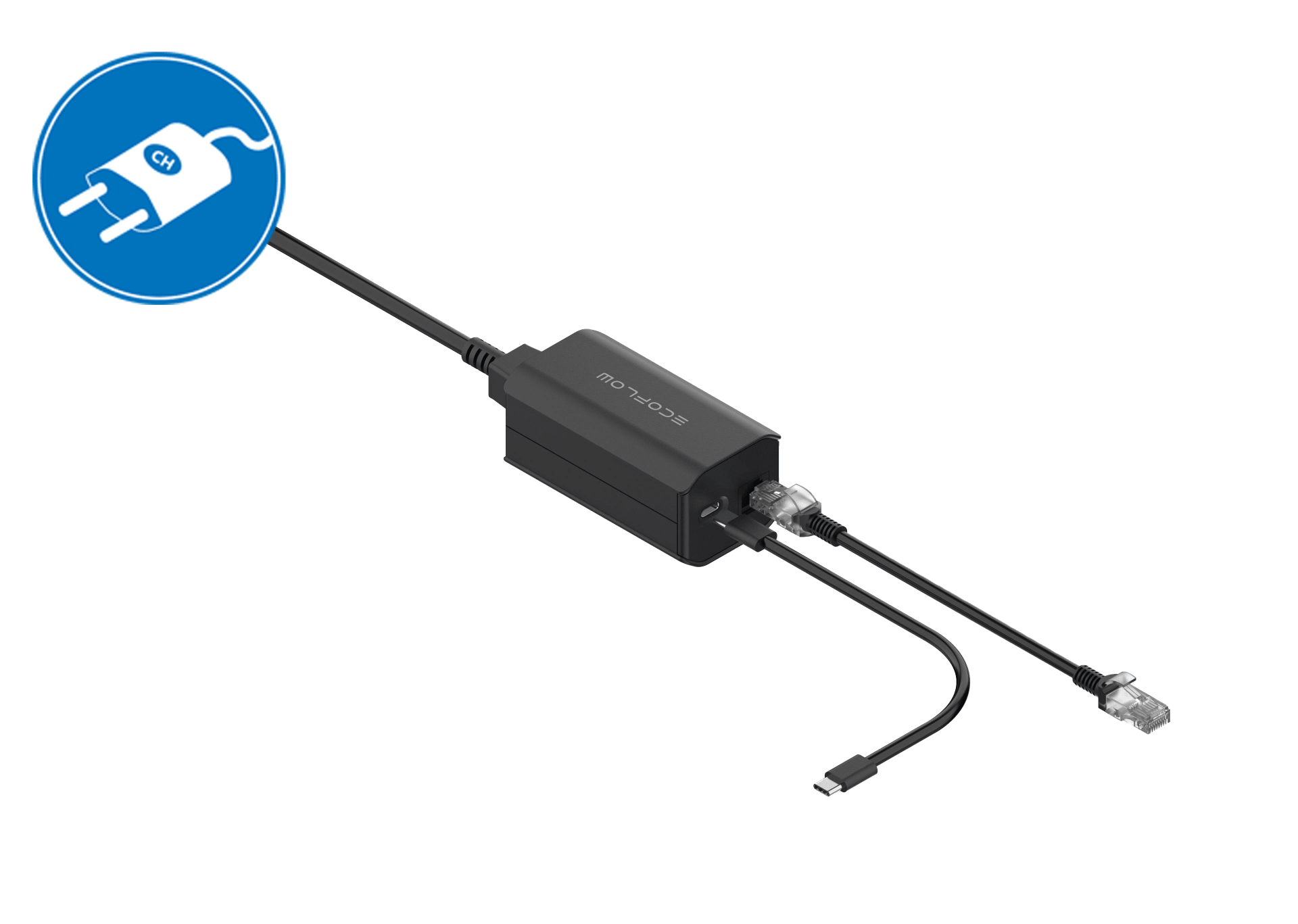 EcoFlow Landstromadapter