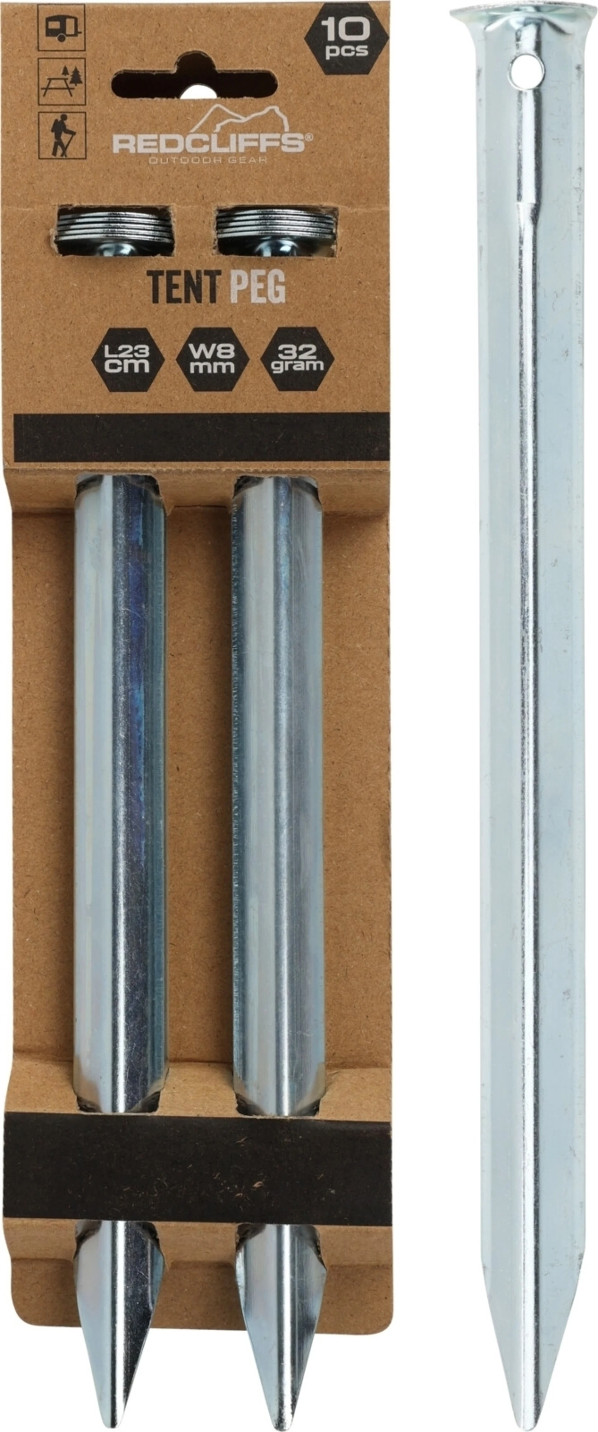 Zeltheringe 10er Set Eisen