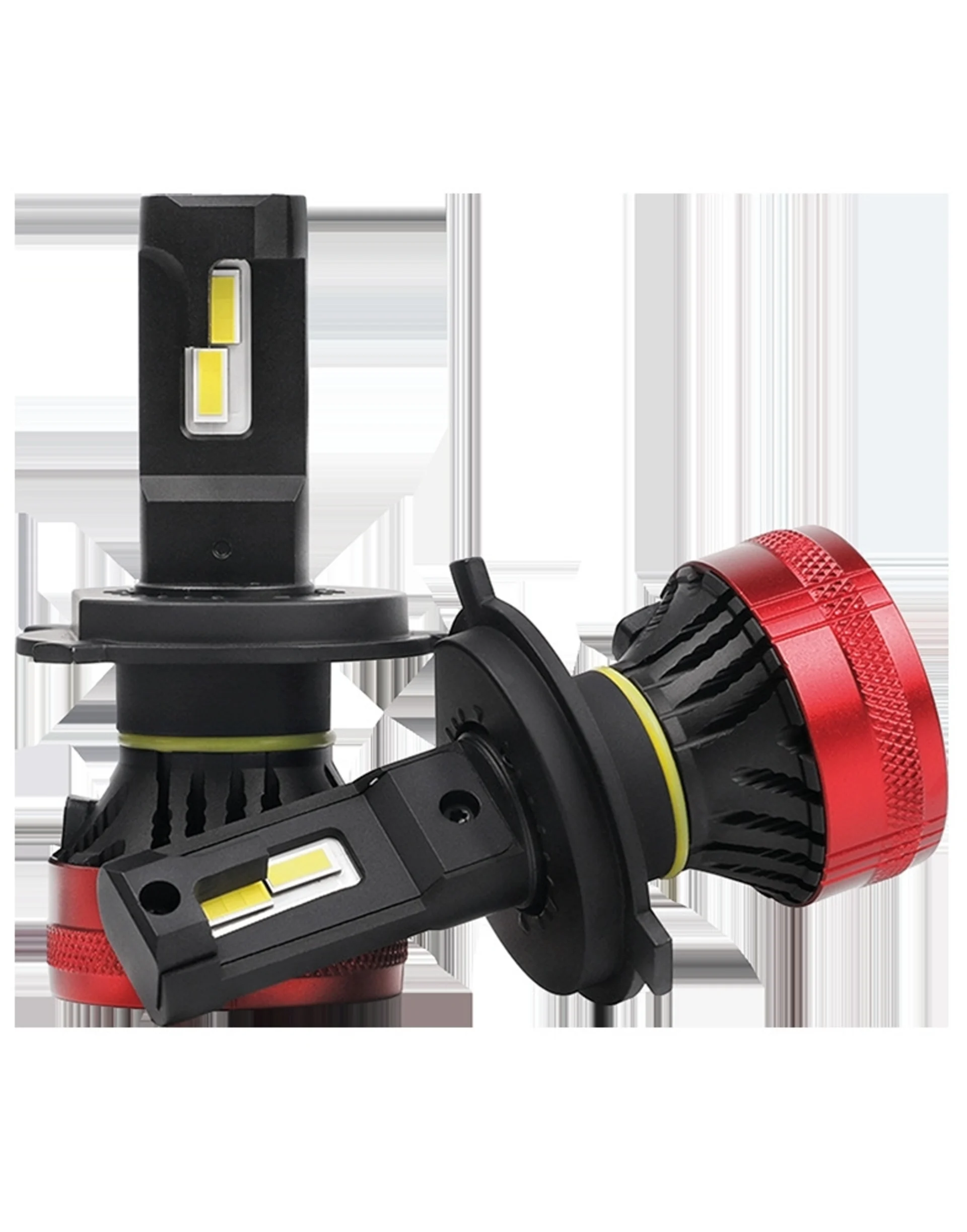 2 Stk. H4-LED Lampen 12 V 5’000 lm P43t, 60 / 55 W, 6’500 K, CAN-Bus kompatibel - sehr hell