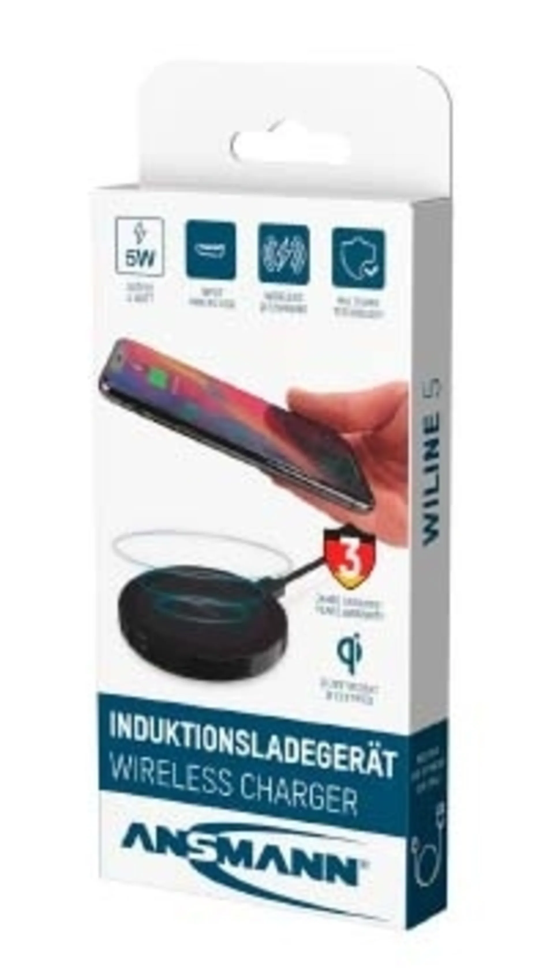 Ansmann Induktions-Ladegerät WiLine 5