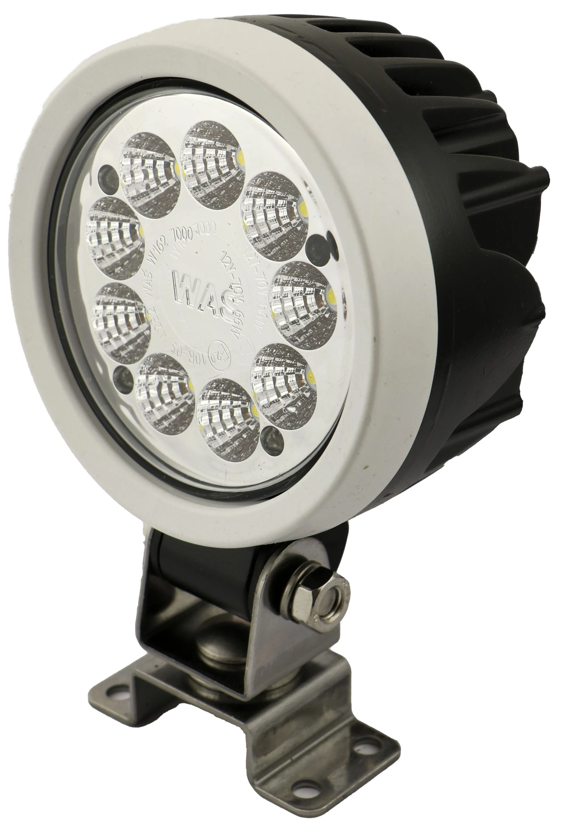 WAS - LED-Arbeitsscheinw. 7’000 lm, Flutlicht ø 108 x 74 mm, 7’000 Lumen, IP68, 12 - 70 V