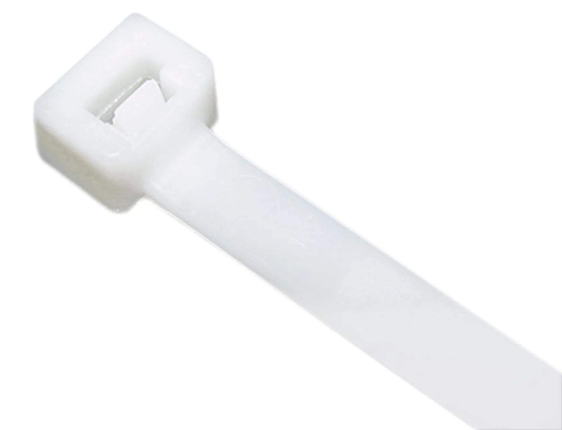 Collier de serrage 3.6 x 140 mm, naturel / transparent