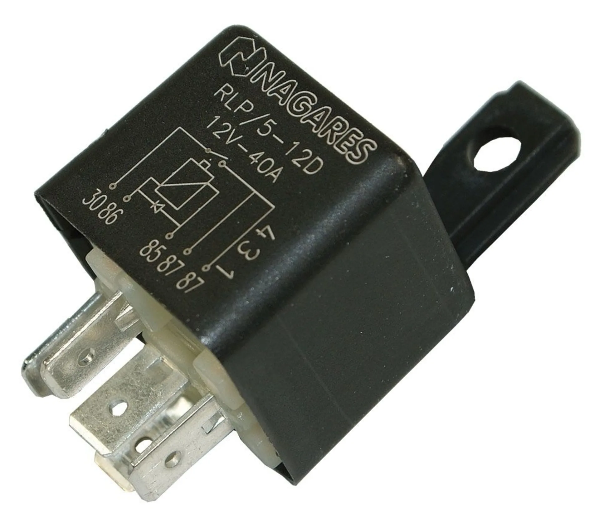 Mahle Mini-Relais mit Diode 12V 40A 0 - 1 / 12V 40A / 2 x 87
