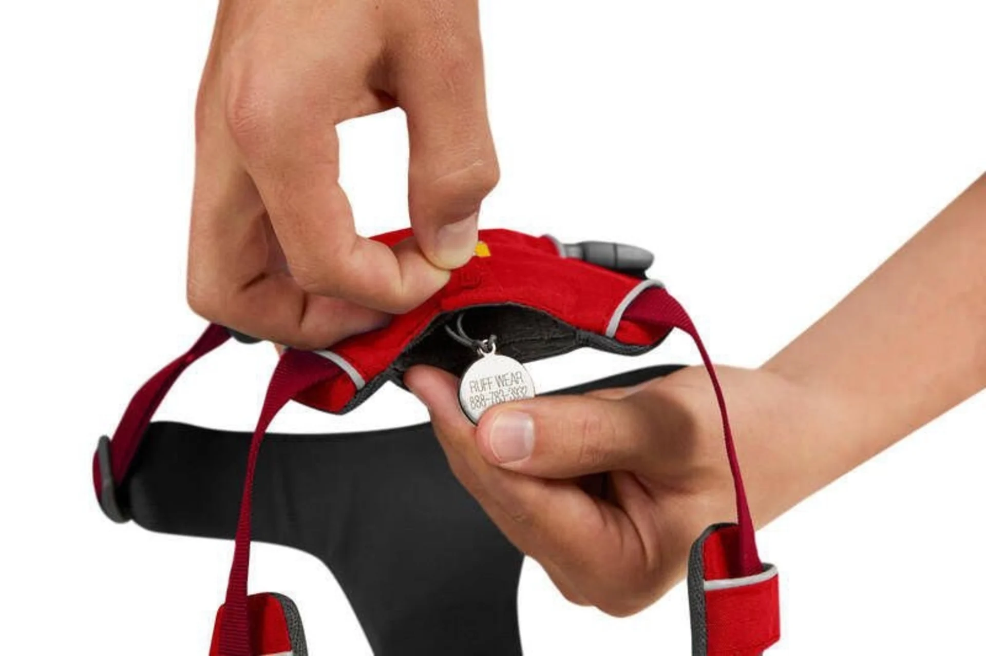 Ruffwear Front Range harnais rembourré pour chien Red Sumac M