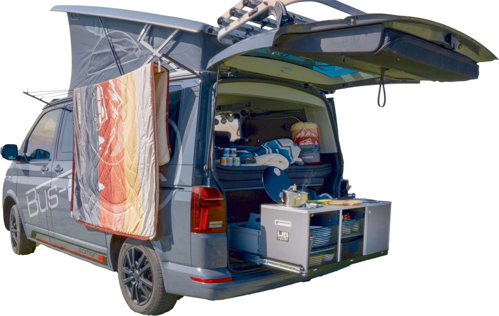 BusBoxx küchenBOXX cube Küchenmodul für Heckauszug Large