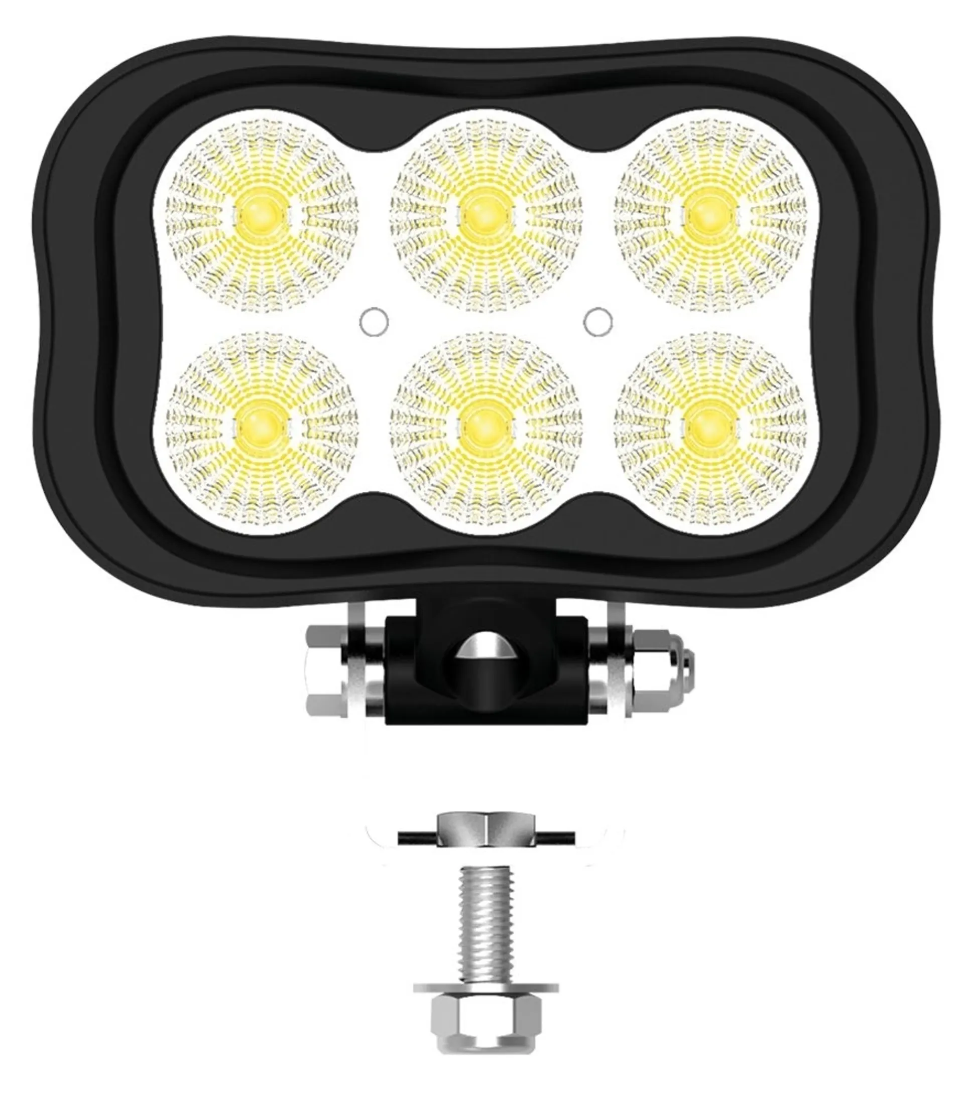 OLEDONE - LED-Arbeitsscheinw. 12/24 V 154 x 97 mm, 7’200 Lumen, IP68, 9 - 32 V, 60 W, Breitstrahler