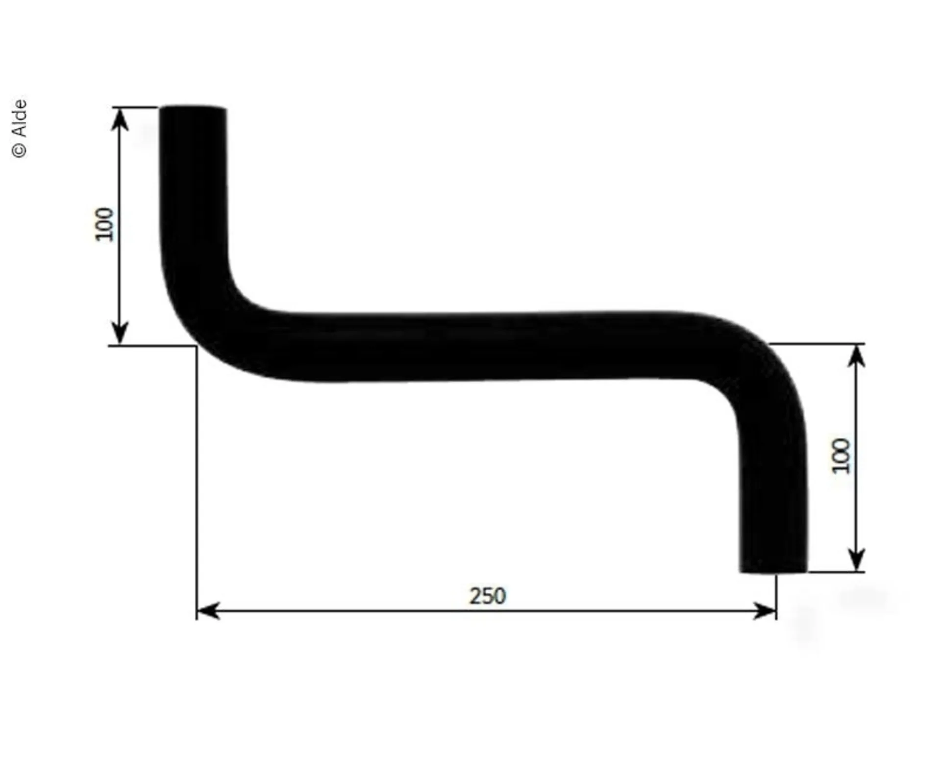 Gummi-S 100x250x100mm