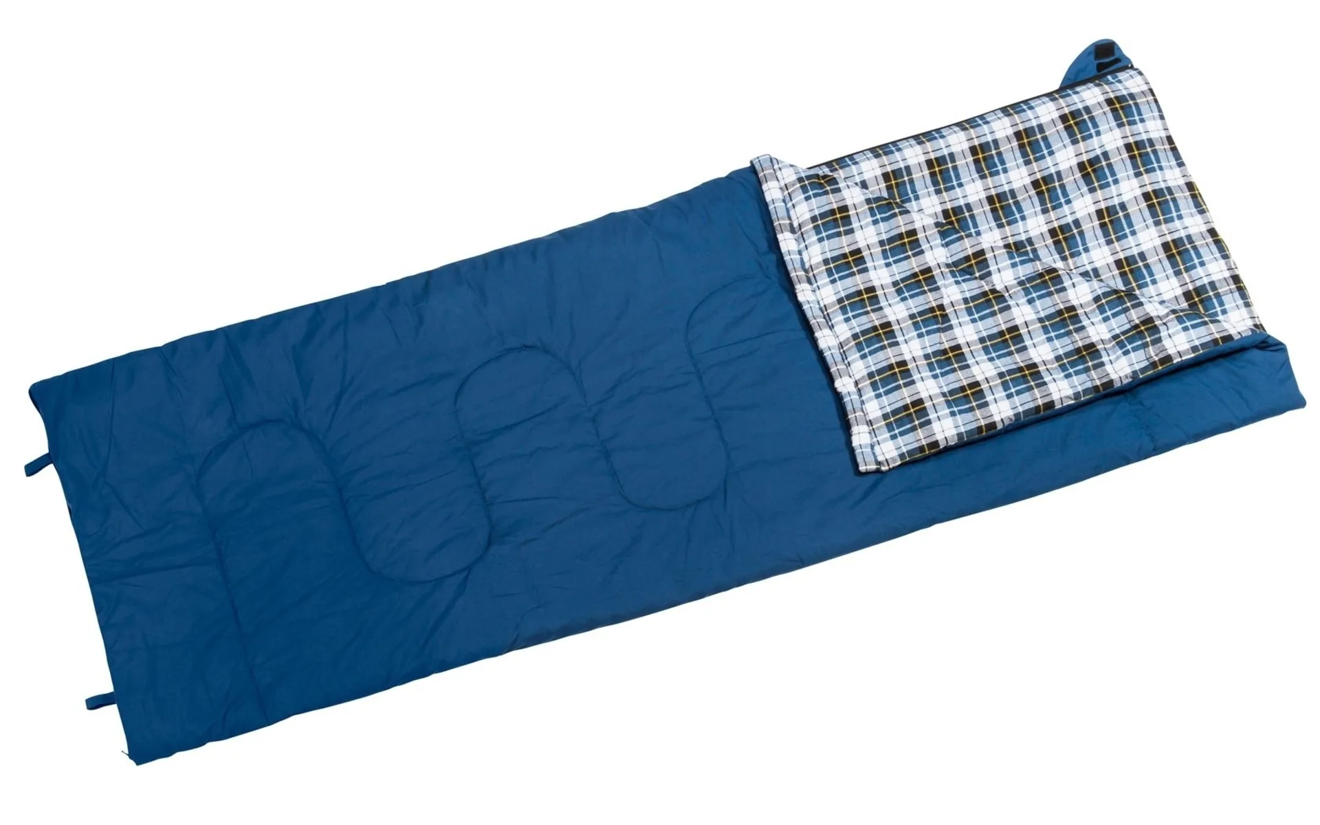 Berger Deckenschlafsack Camper 210 x 80 cm blau